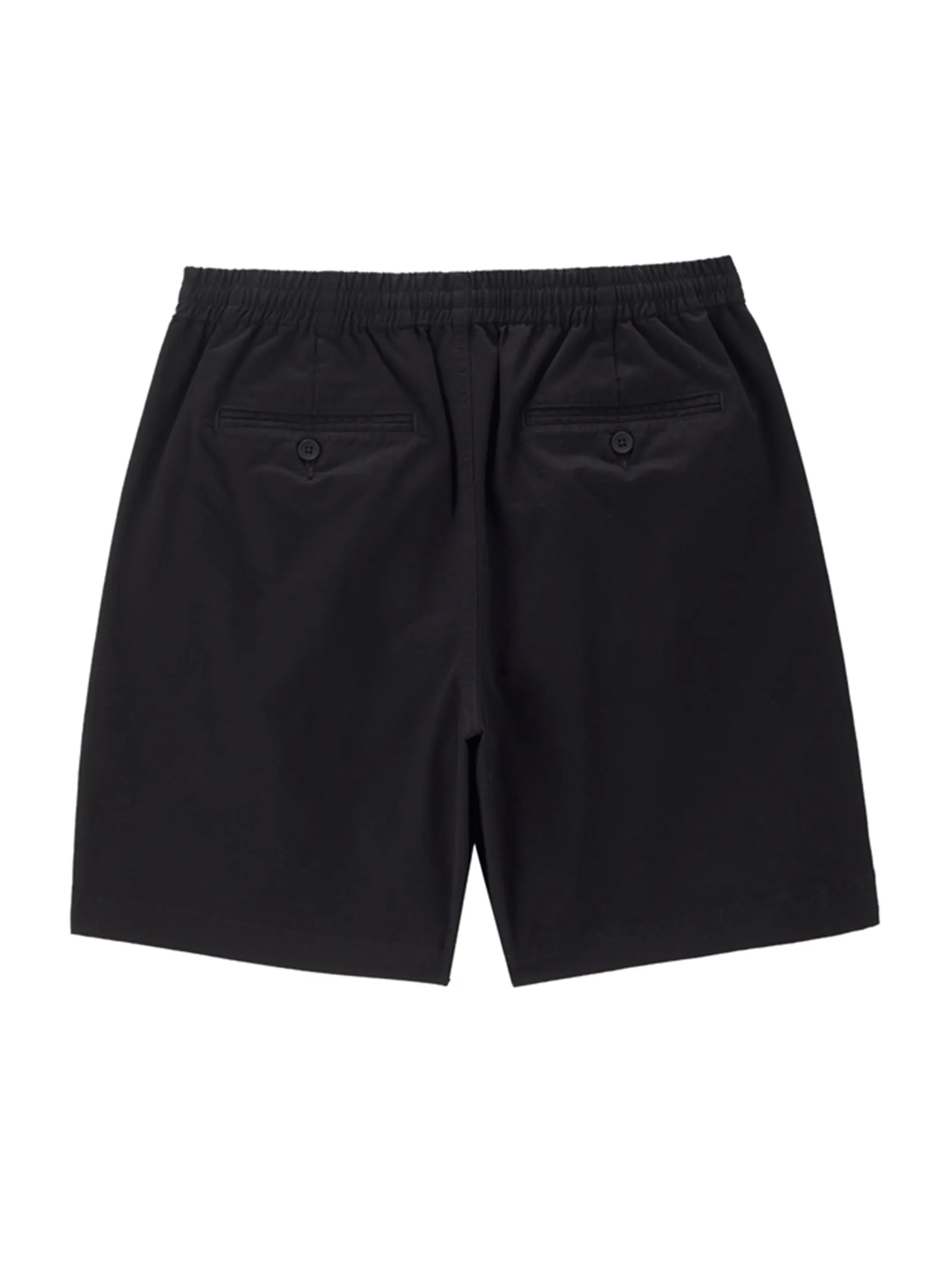 GIORDANO Men s Online Exclusive Twill Elastic Waist Pleat Shorts (Korea) Black
