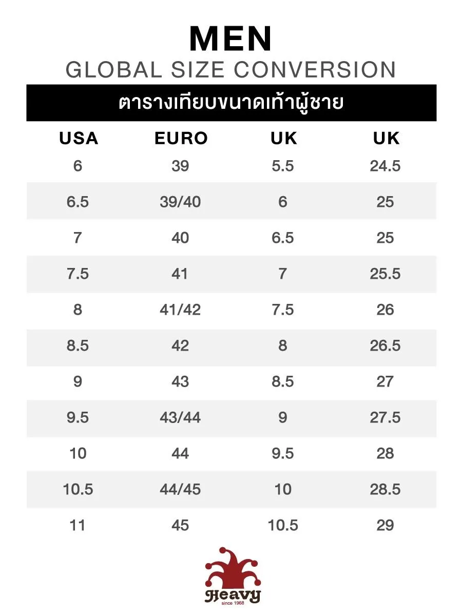 HEAVY Men's Casual lace-ups Shoes VC Brown