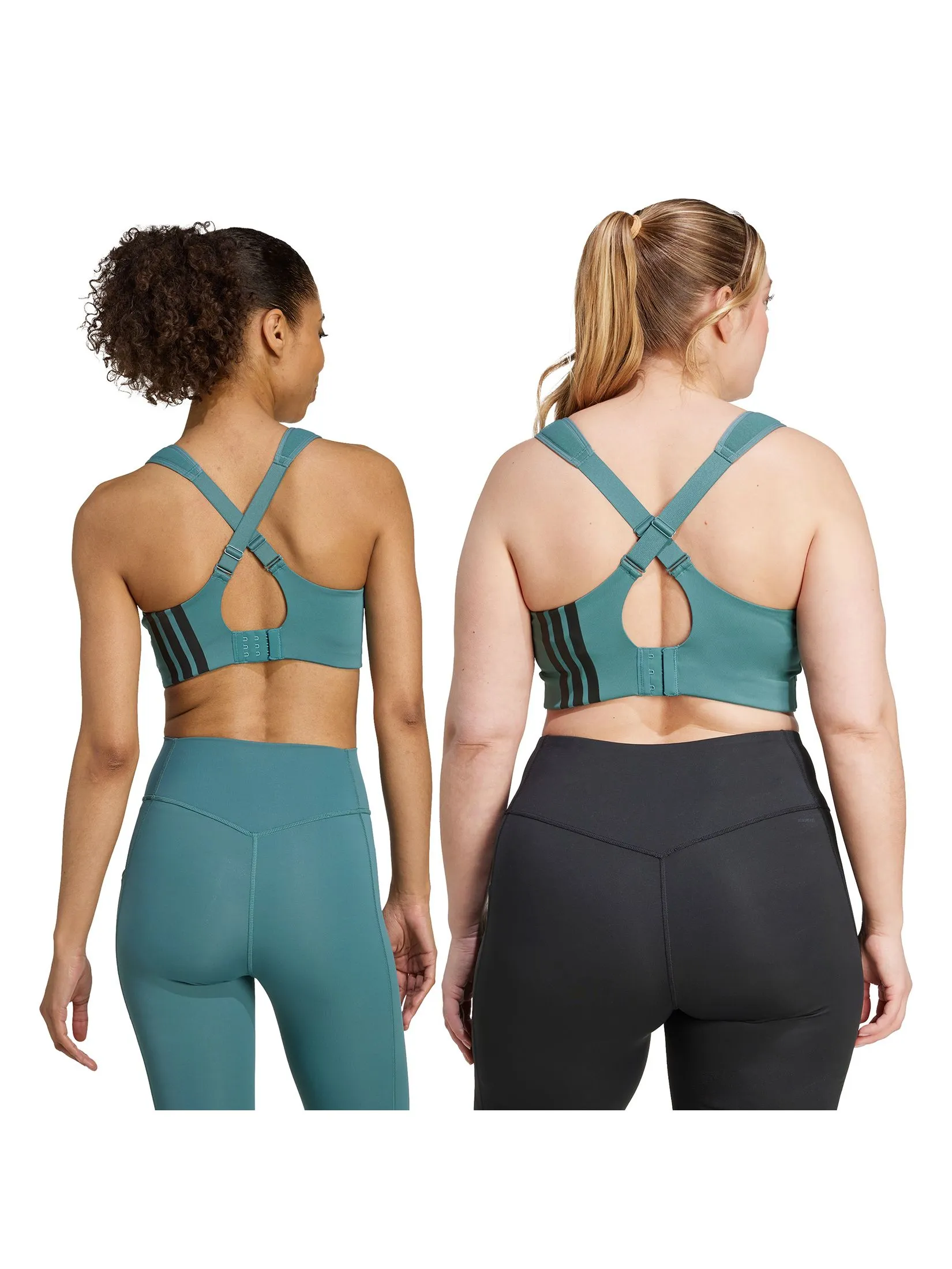ADIDAS Women Support Bra TLRD Impact Training High Teal