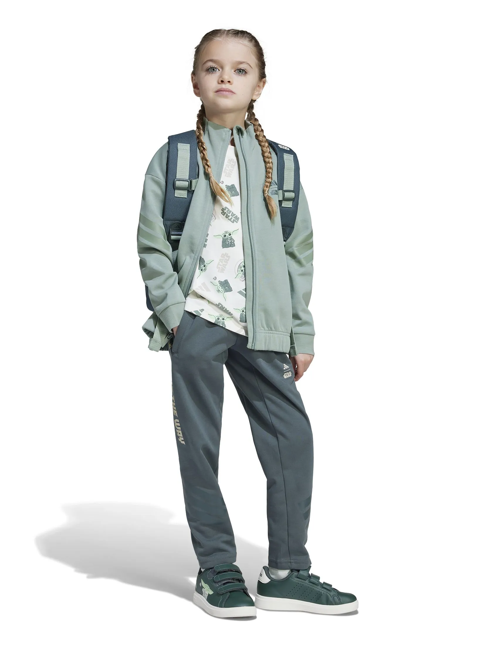 ADIDAS KIDS Unisex Toddler Joggers Adidas x Star Wars The Mandalorian Grey