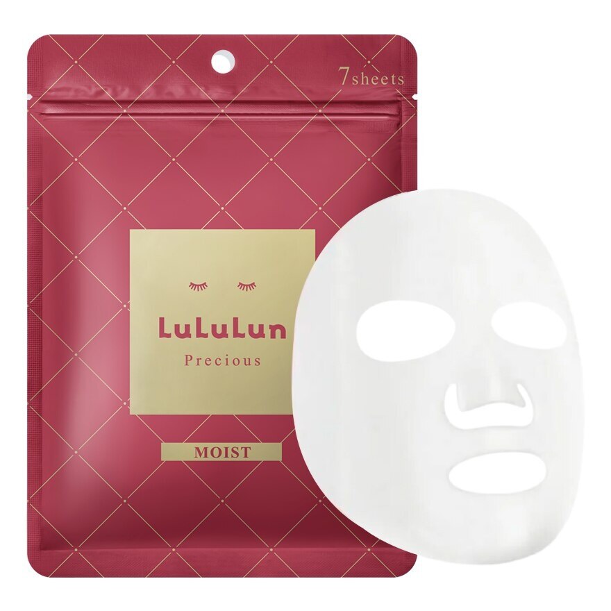 Lululun Face Mask Lululun Precious R 4KS 7'S แผ่นมาส์กหน้า ชะลอริ้วรอย ผิวดูกระชับ