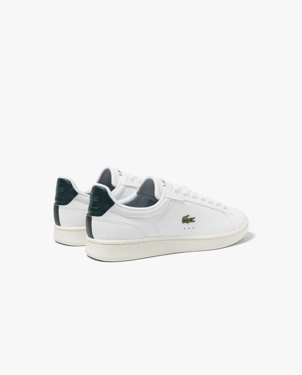 LACOSTE Men’s Lacoste Carnaby Pro Leather Premium Trainers White