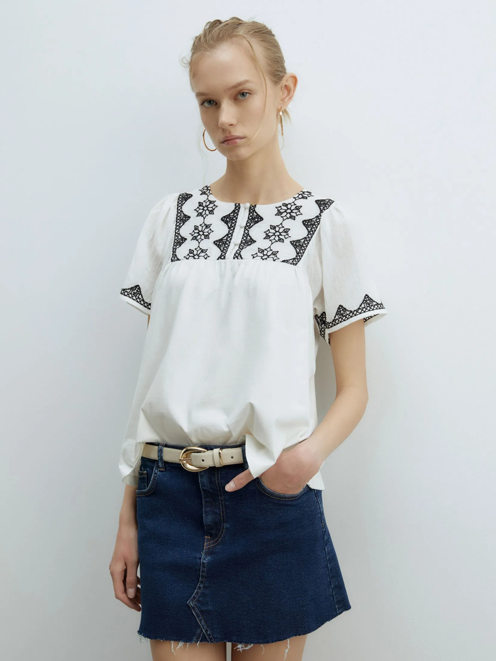 SFERA Women Blouse Short Sleeves