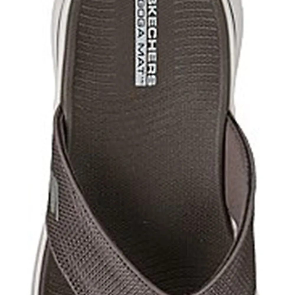 SKECHERS Men Sandals Go Walk 7 Brown - SK108SH361EKTH