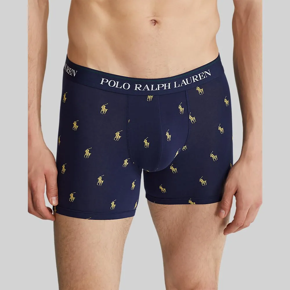 POLO RALPH LAUREN Underwear TRUNKS-Stretch Cotton Trunk 3-Pack MAPOUND0S720194 100 WHITE