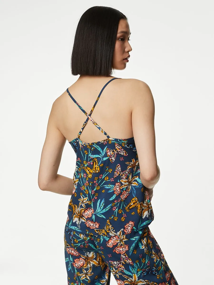 MARKS & SPENCER Women Cami Top Floral Printed