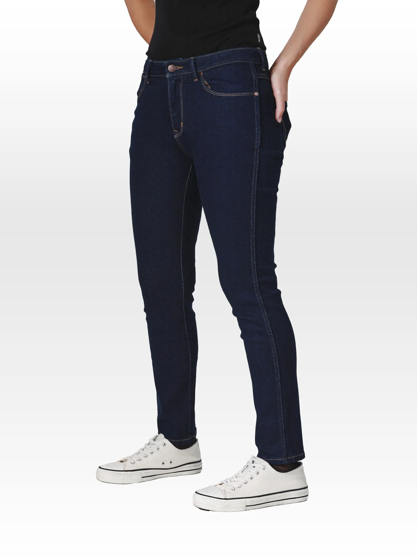 WRANGLER Women's Jeans Mid Lara Fit Dark Indigo