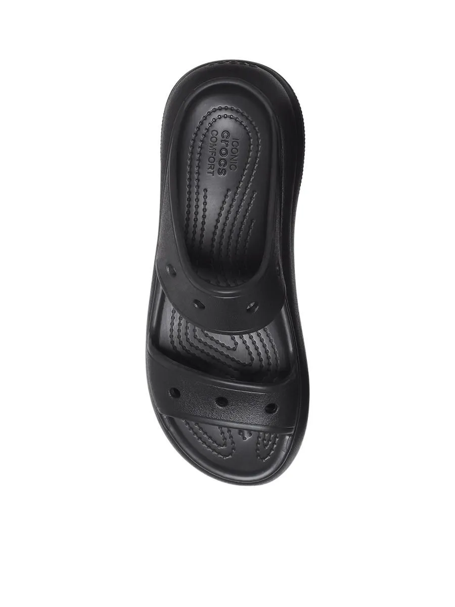 CROCS Unisex Sandals Crush Black - CR024SH096CYTH