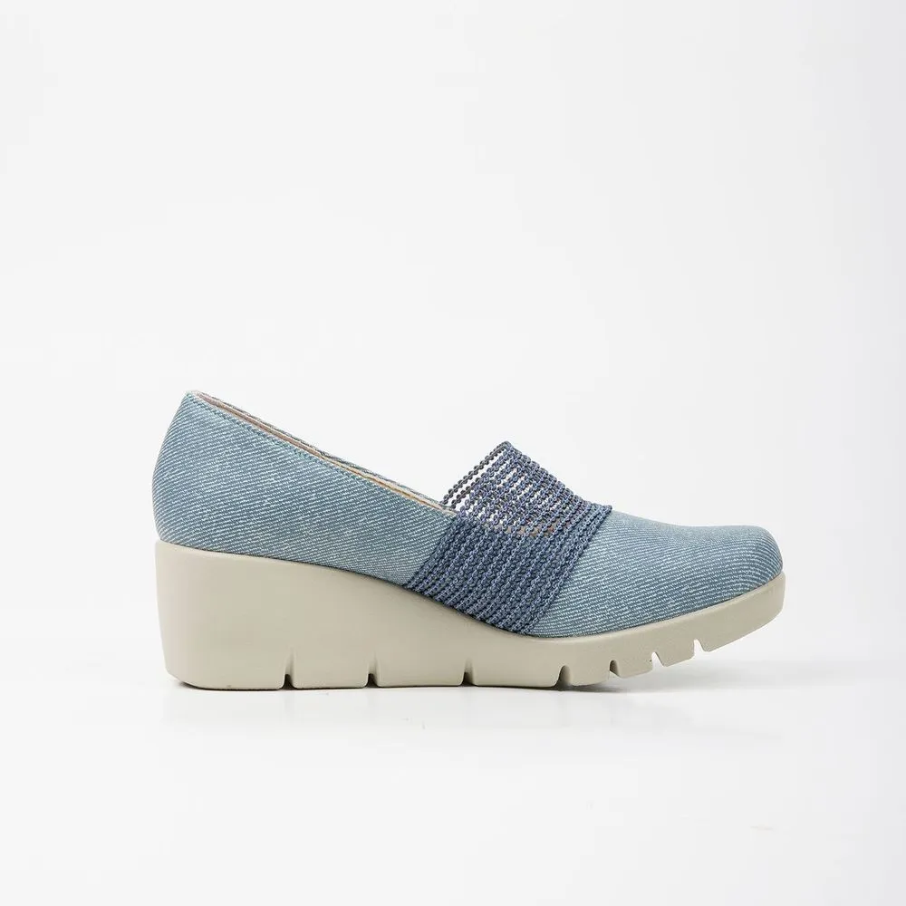 JOLI SNOB Blue Comfort High Heels FC-39614 Size - 235 JP