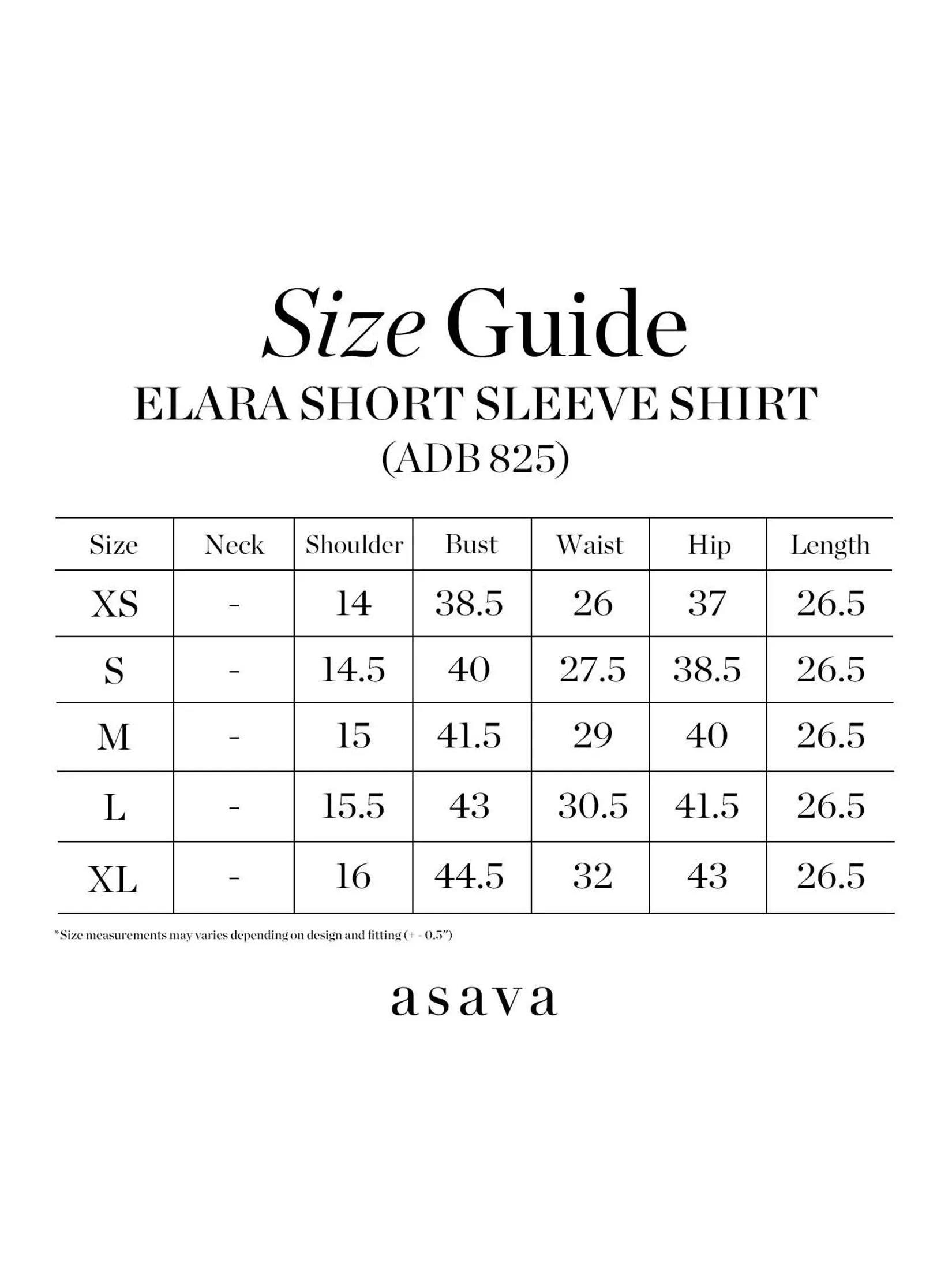 ASAVA ( SS25 )Elara Women Short Sleeve Shirt White