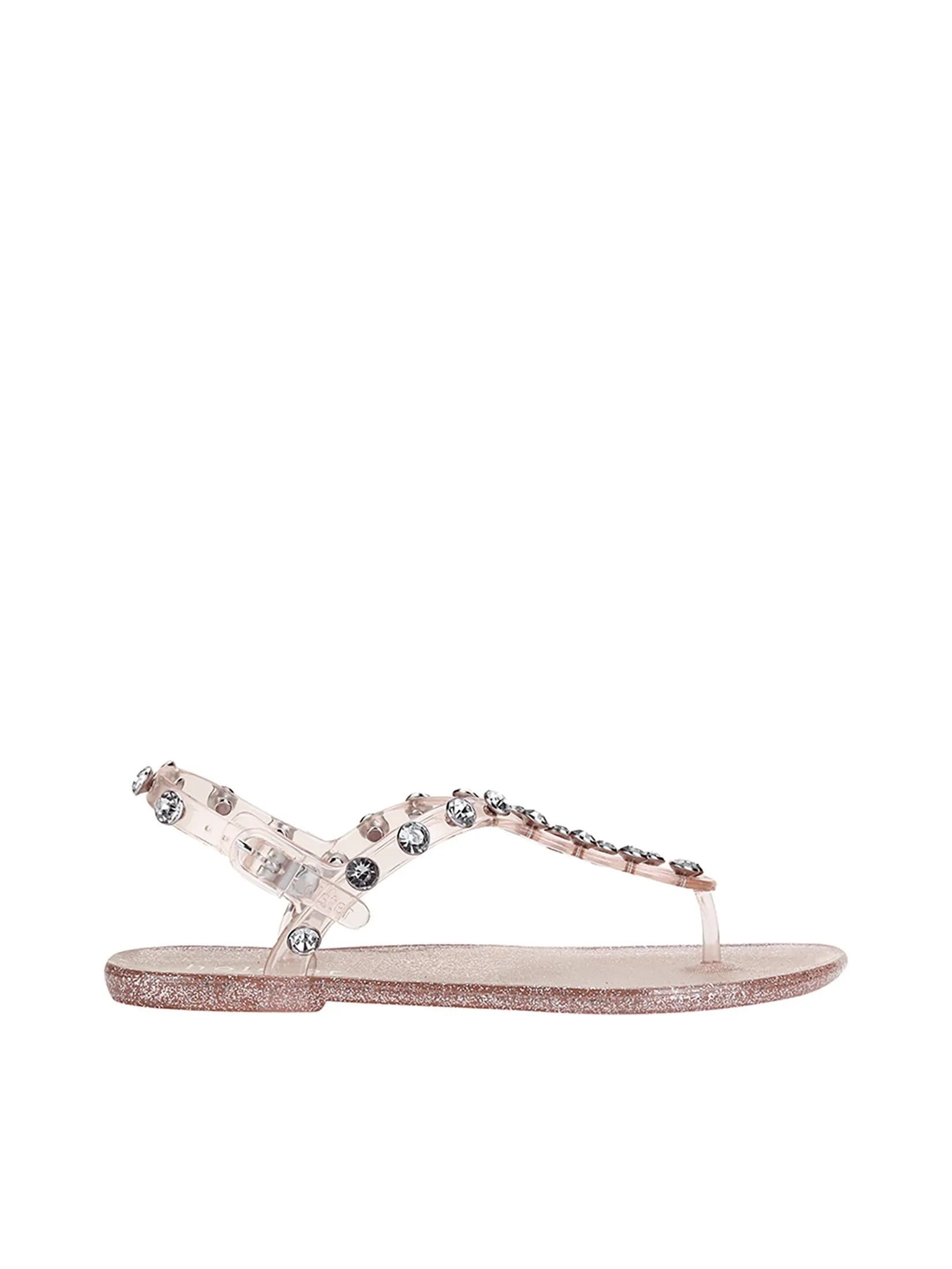 HOLSTER Women Sandals Supermodel Glitter Rose