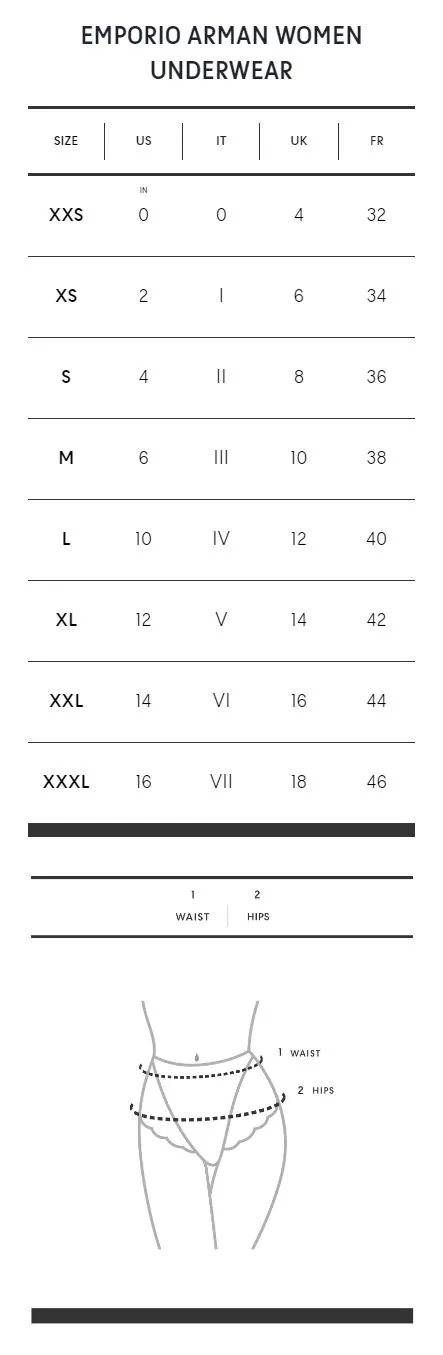EMPORIO ARMANI Women Briefs CTY Black