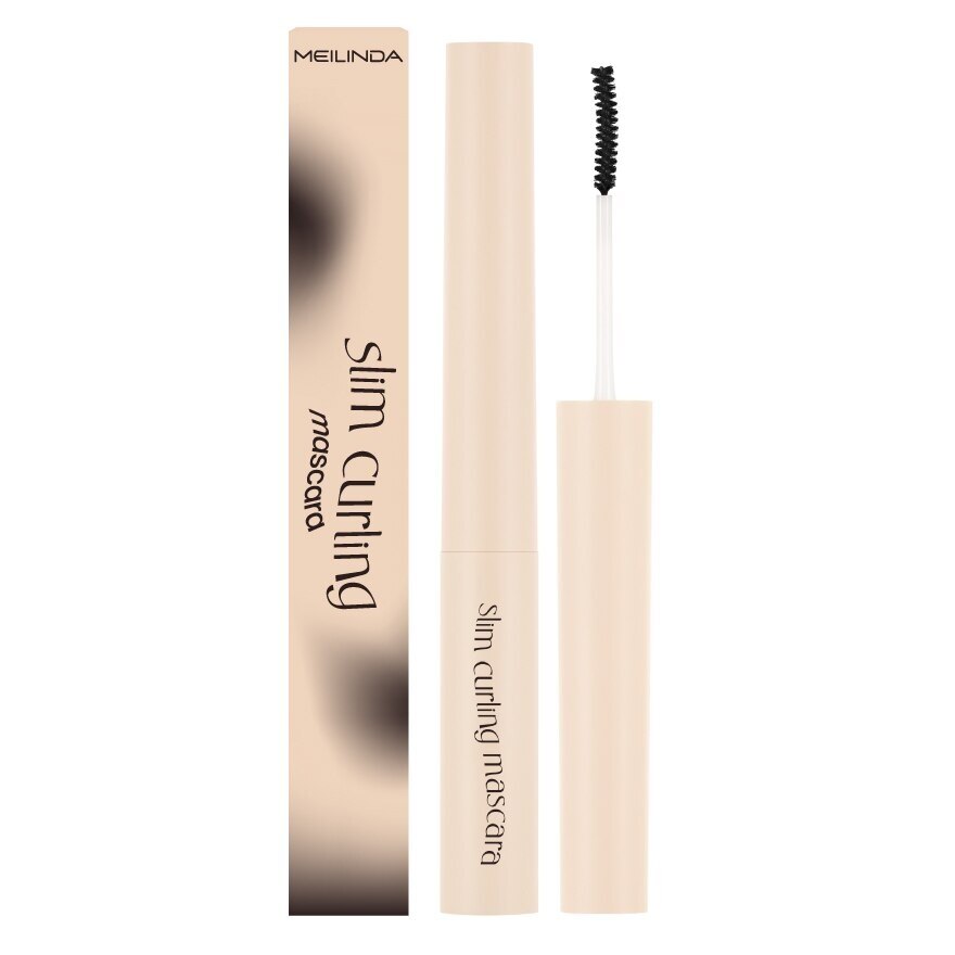 Meilinda Slim Curling Mascara 3g 01 - 01 True Black