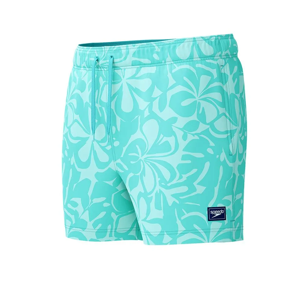 SPEEDO Men Swim Shorts Print Redondo Edge Volley 14" Blue - SP111SP014EJTH