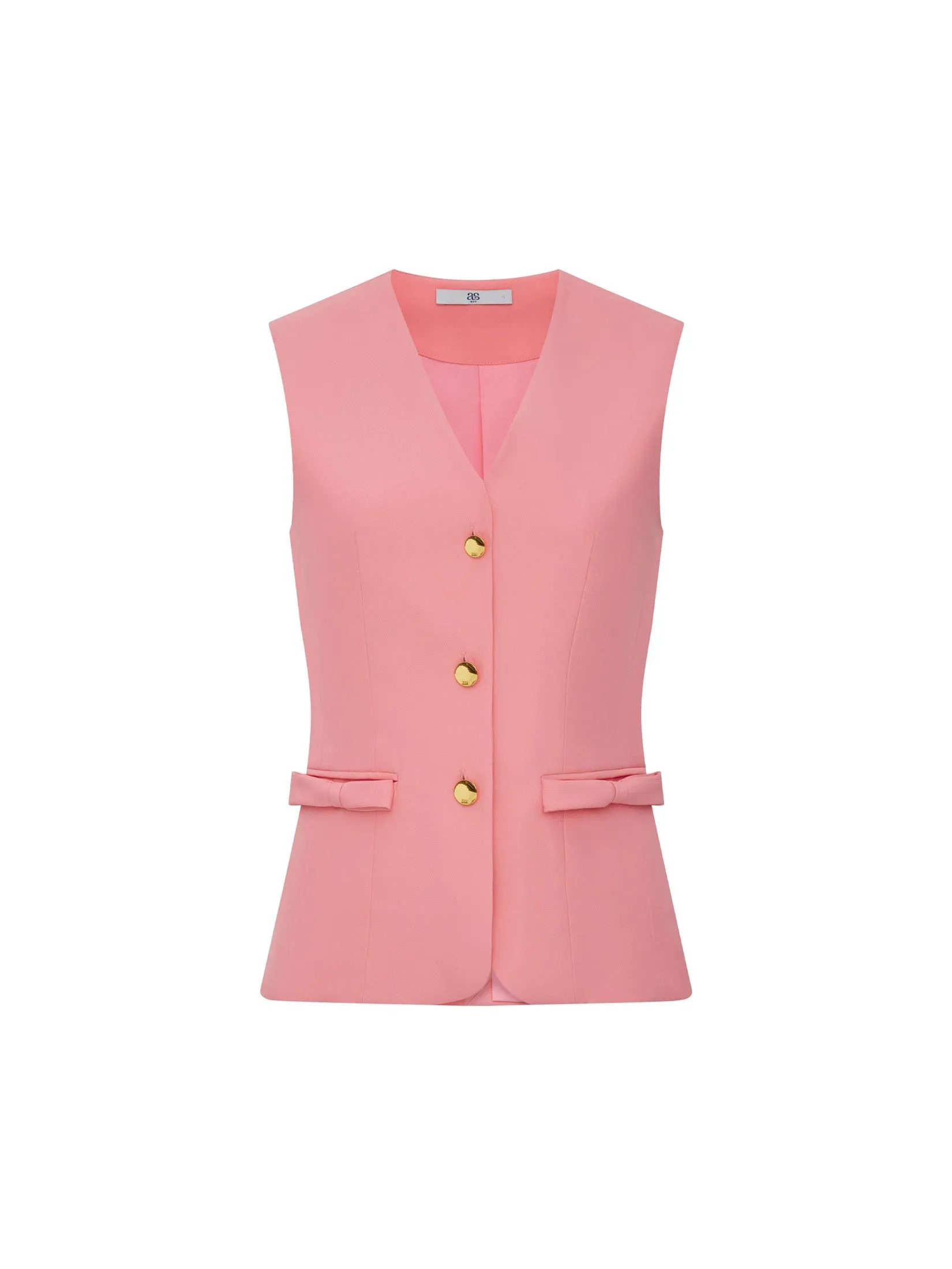 ASV (AW24)Ameena Women Vest Peach