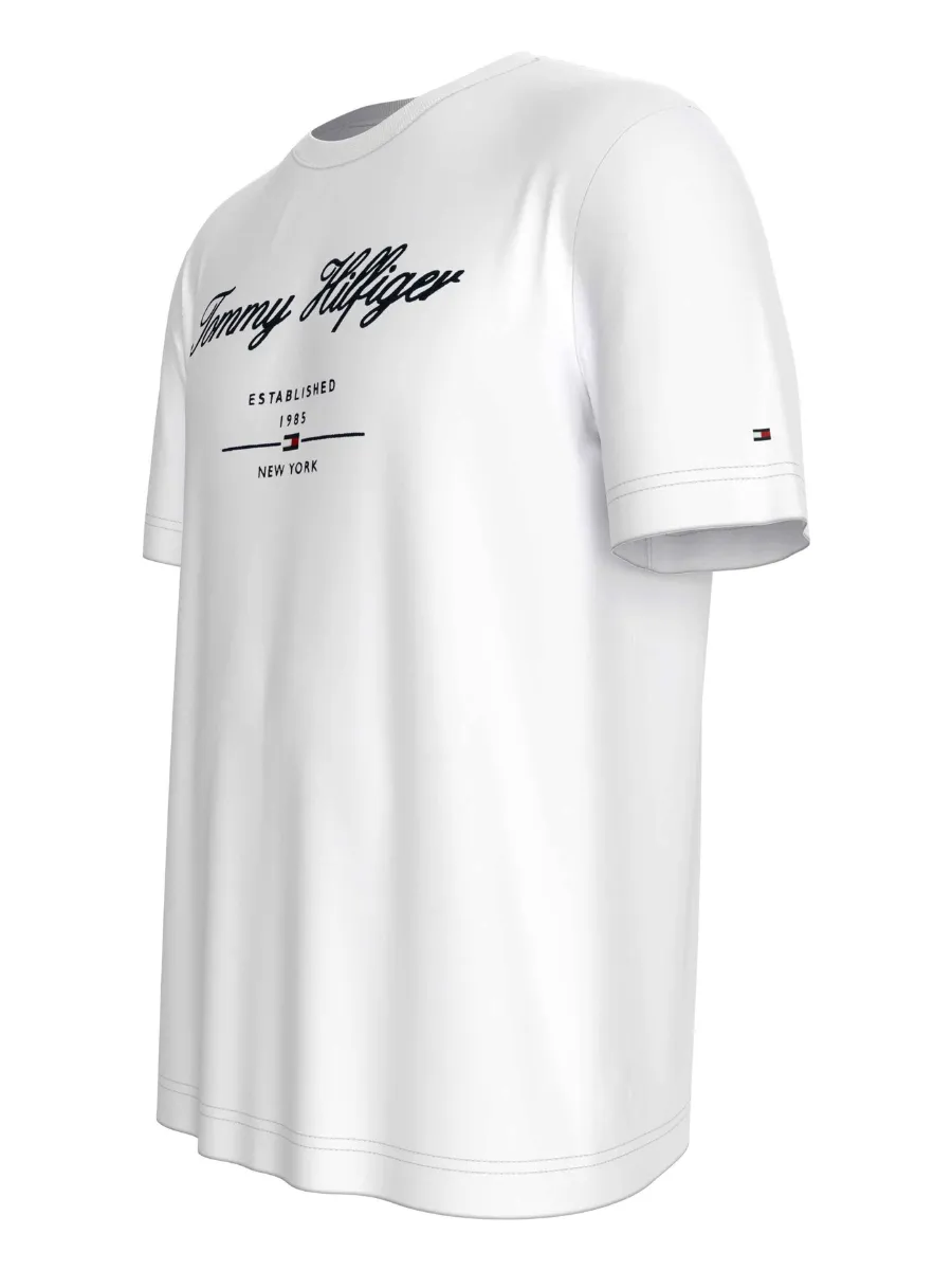 TOMMY HILFIGER MEN TEE WHITE