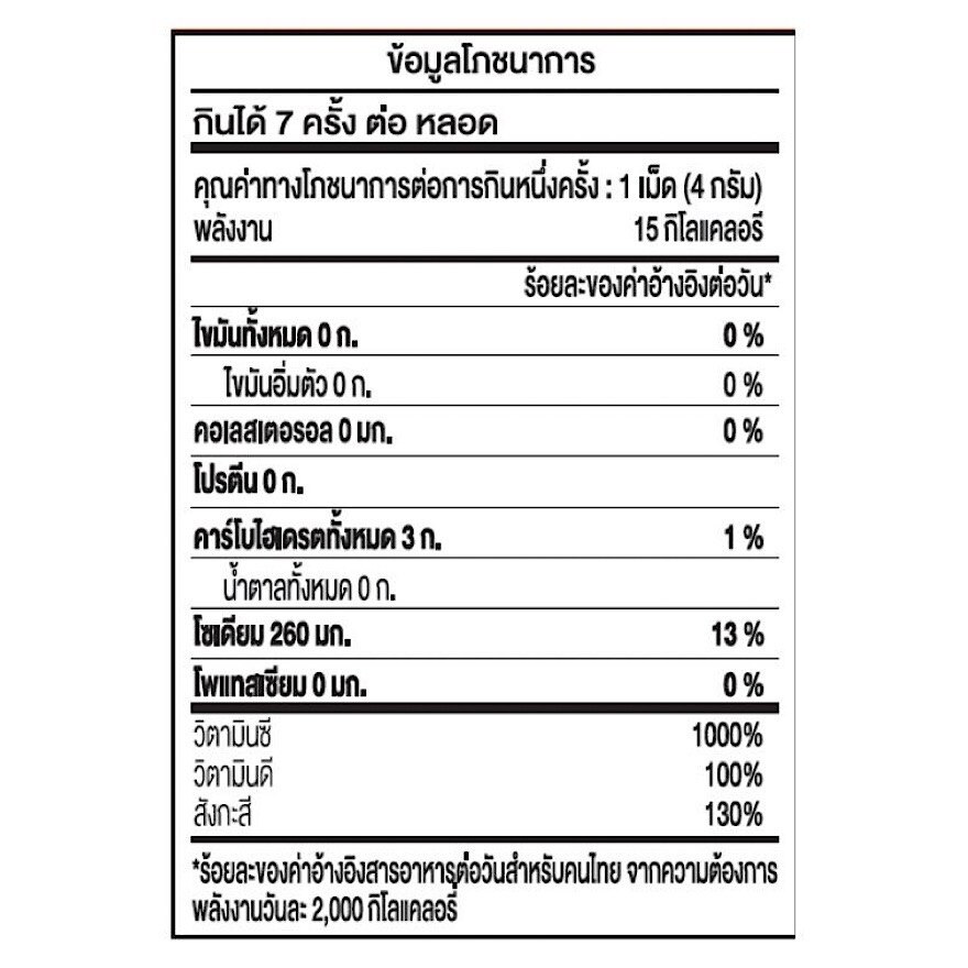 Dr. Pong Fizzy Immu C 1000 7 Effervescent Tablets