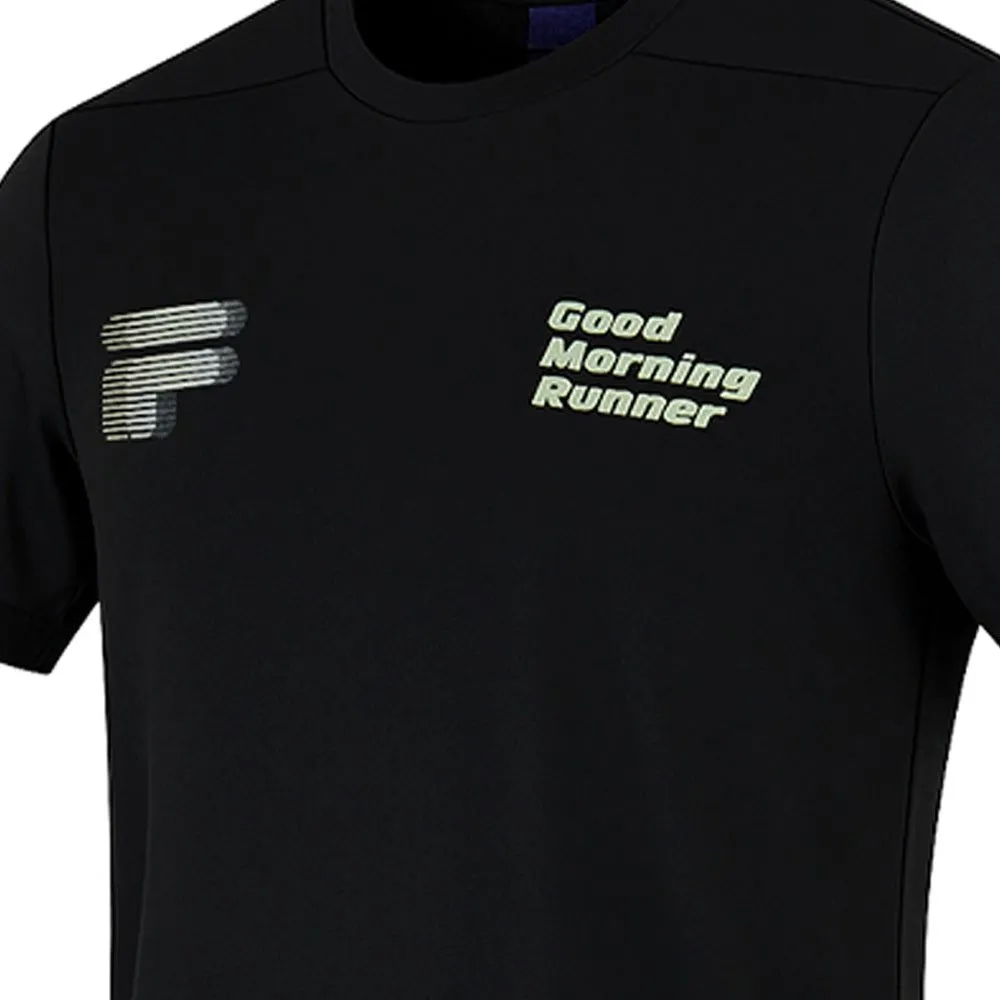 FILA Men Training T-Shirt FS2RSH0046X Black - FI039AP060EMTH