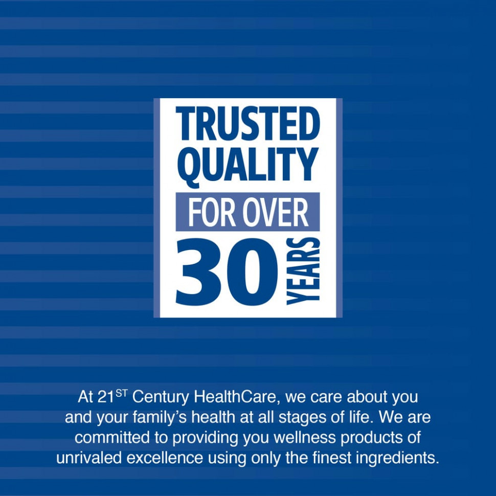 21st Century, комплекс глюкозамина и хондроитина с МСМ, улучшенная тройная сила, 120 таблеток