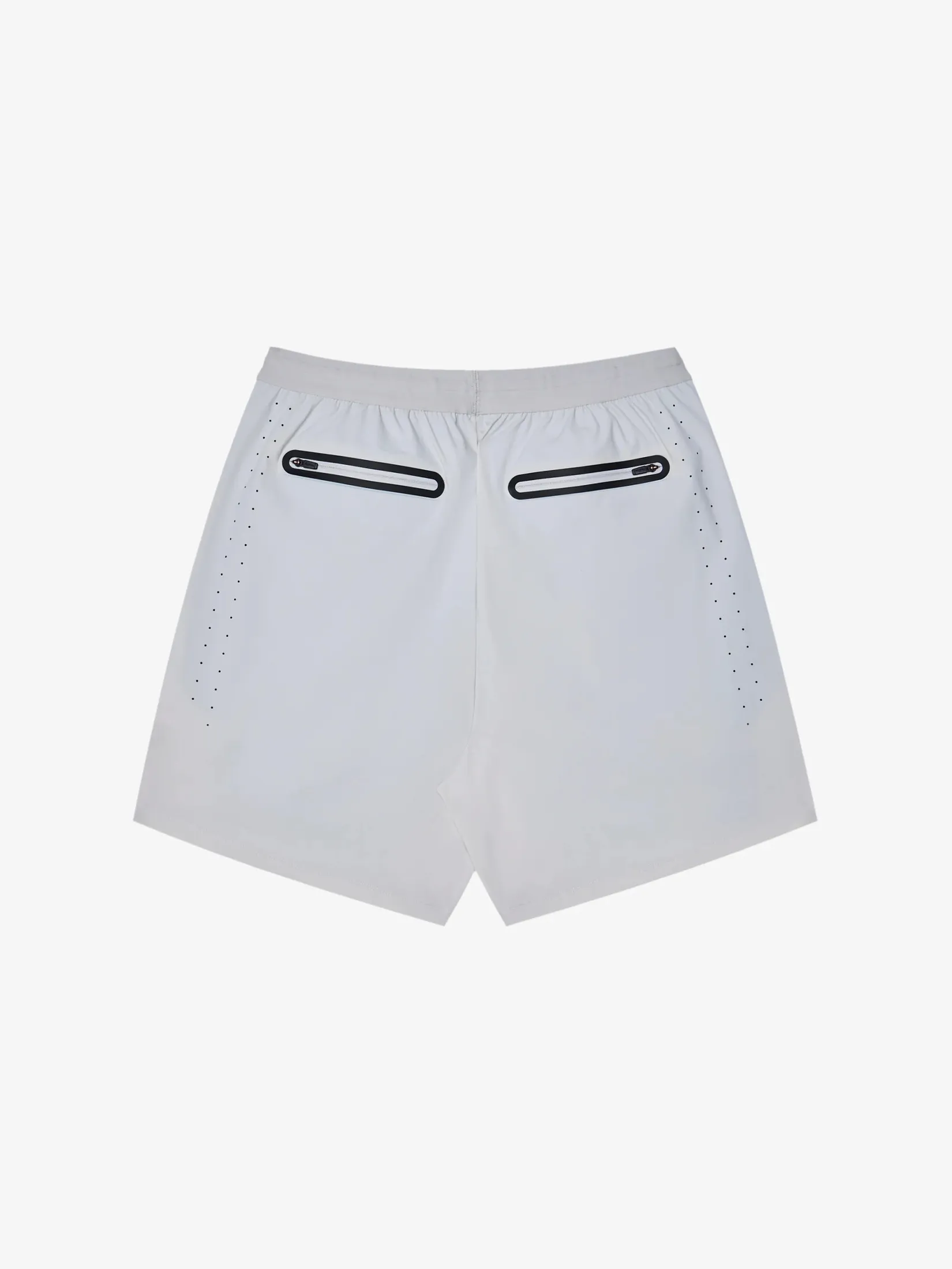 MALBON GOLF PERFORMANCE 2-1 SHORTS IN SLATE/BLACK