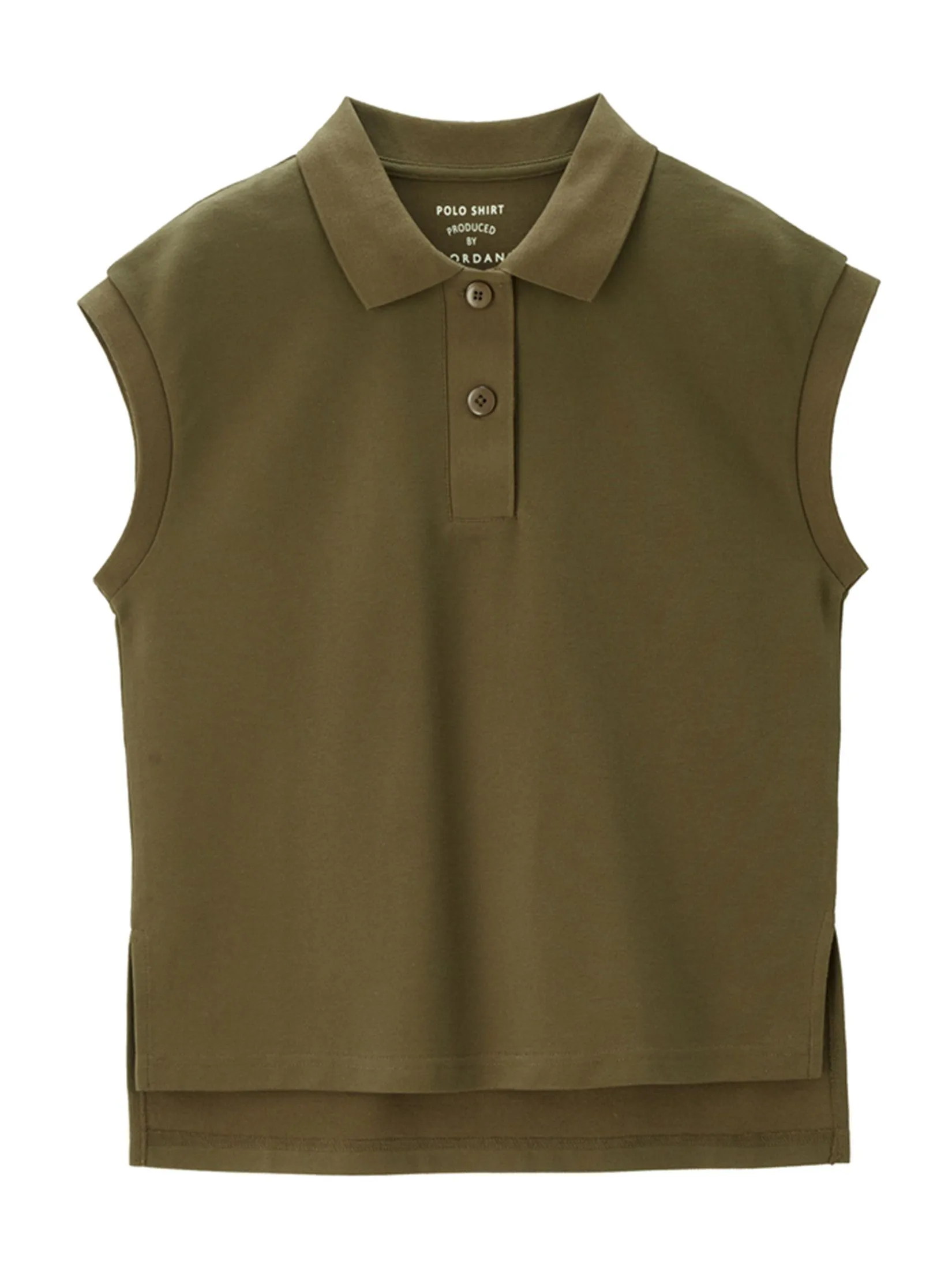 GIORDANO Women's Online Exclusive Cool-touch Polo Shirt Dark Green