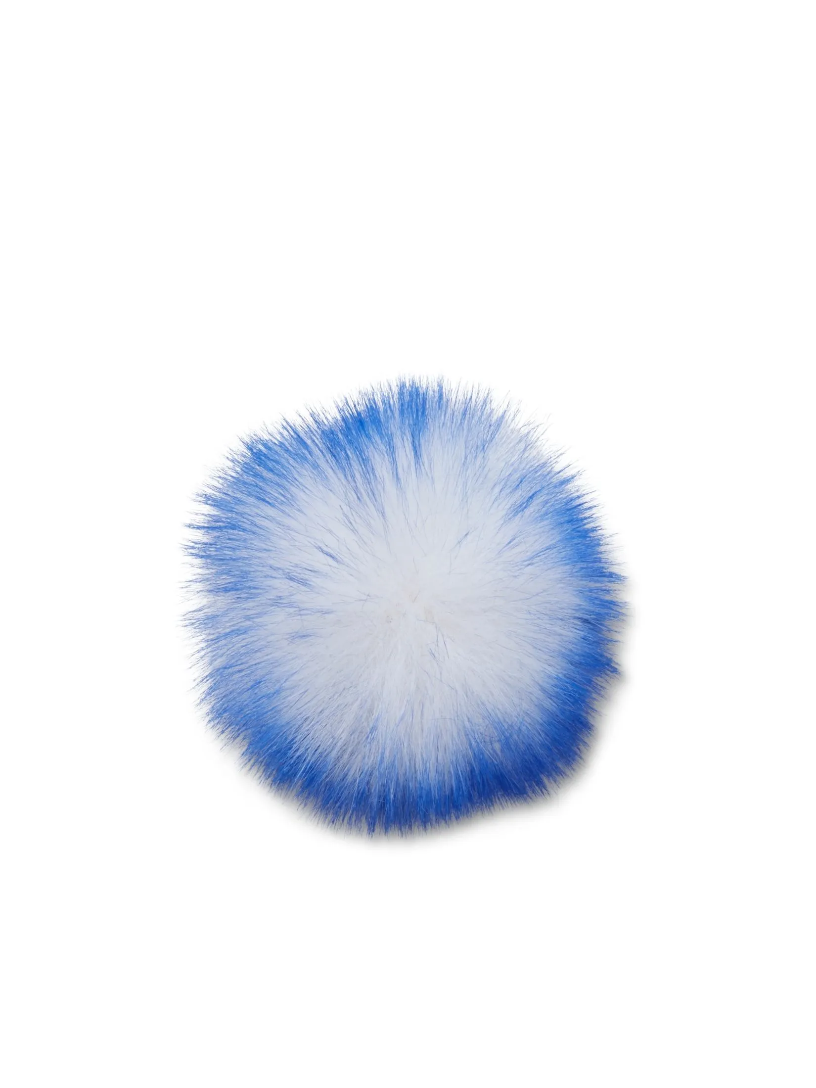 CROCS JIBBITZ™ BLUE LONG HAIR PUFF