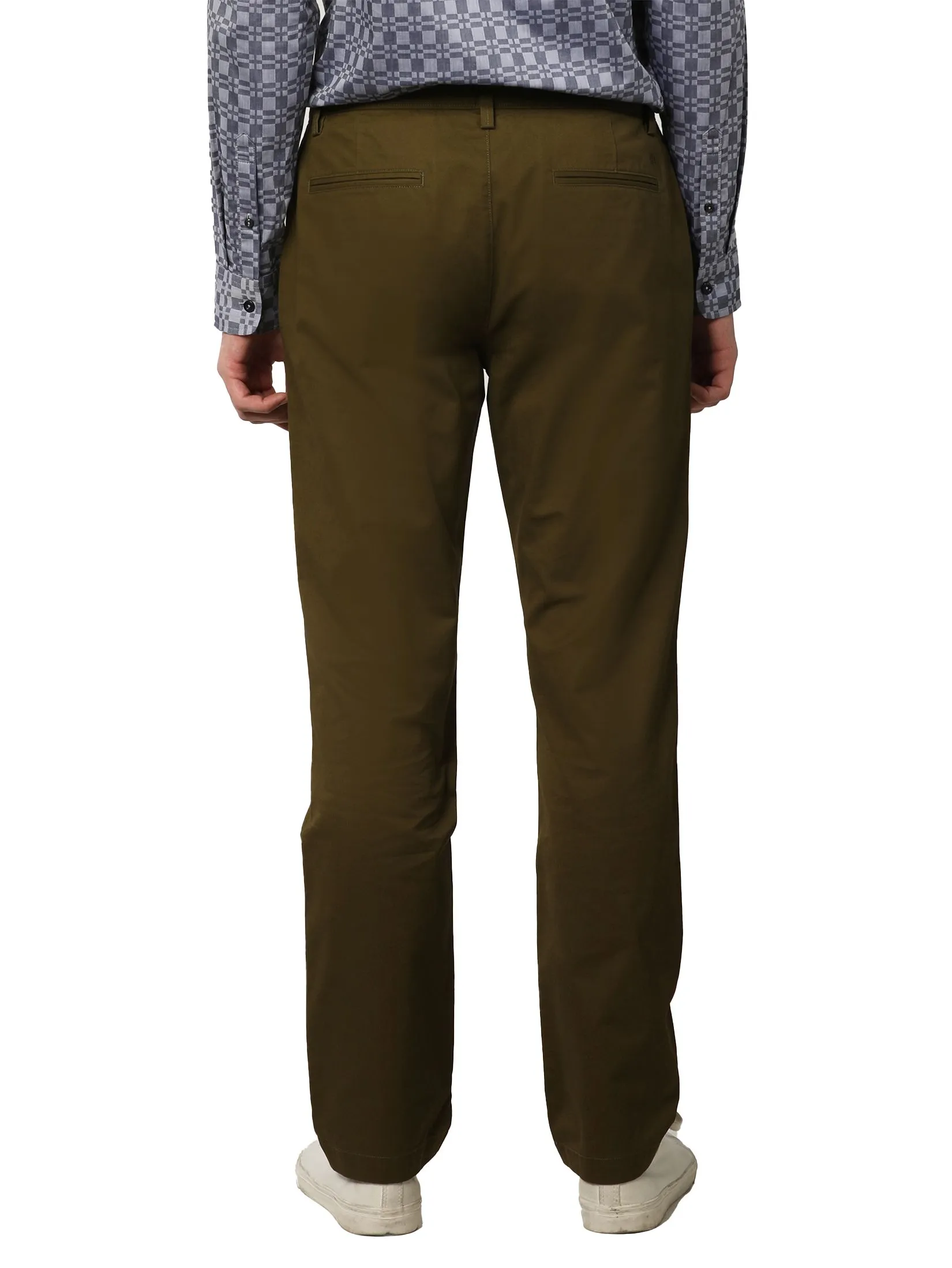 JOHN HENRY Men's Pants (Regular Fit) MERRIMENT Olive