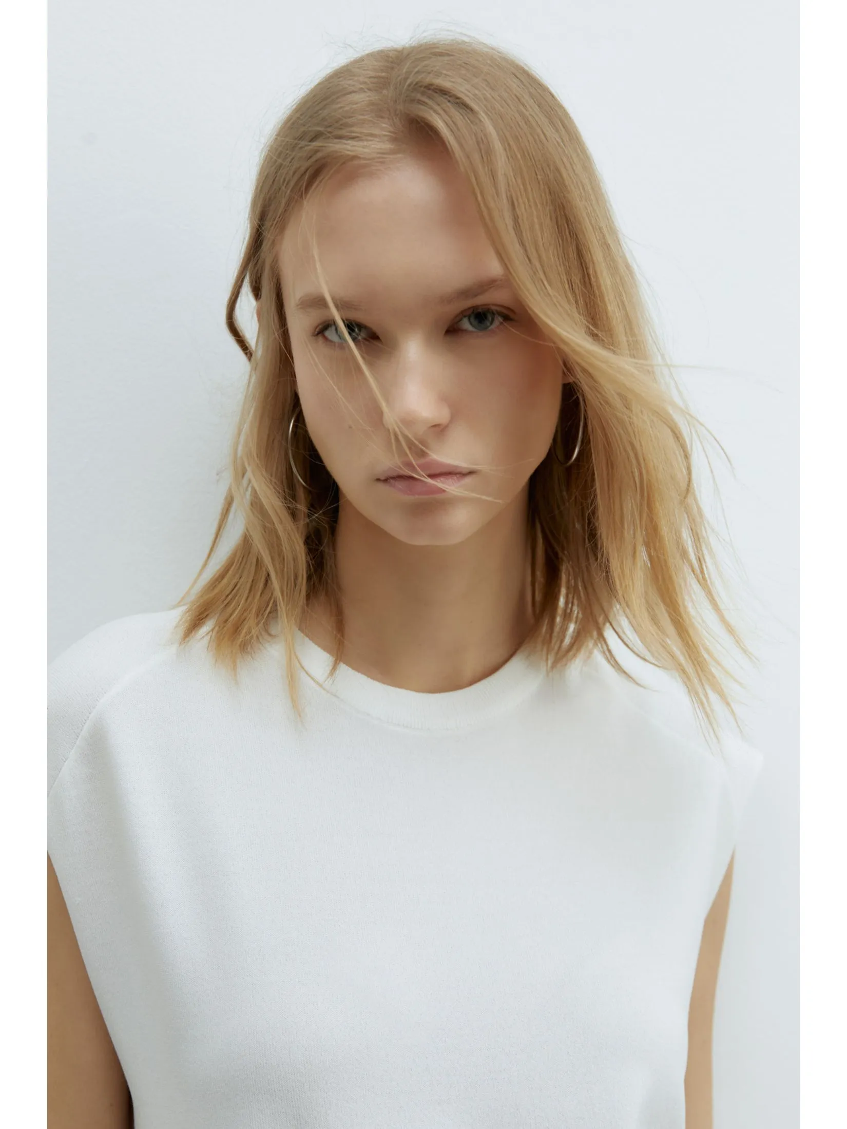 SFERA Women T-Shirt Sleeveless Liso Manga Sisa