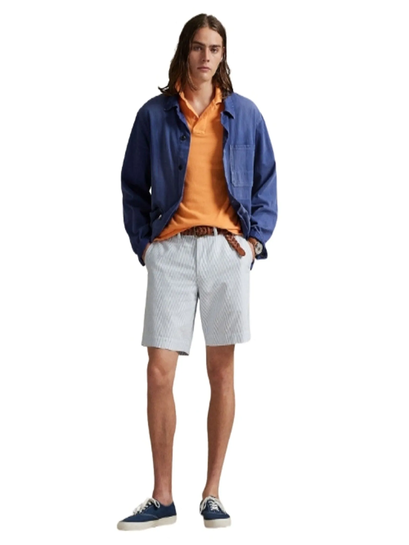POLO RALPH LAUREN Shorts Men MNPOSHO14G20575 Blue Size - 32 US