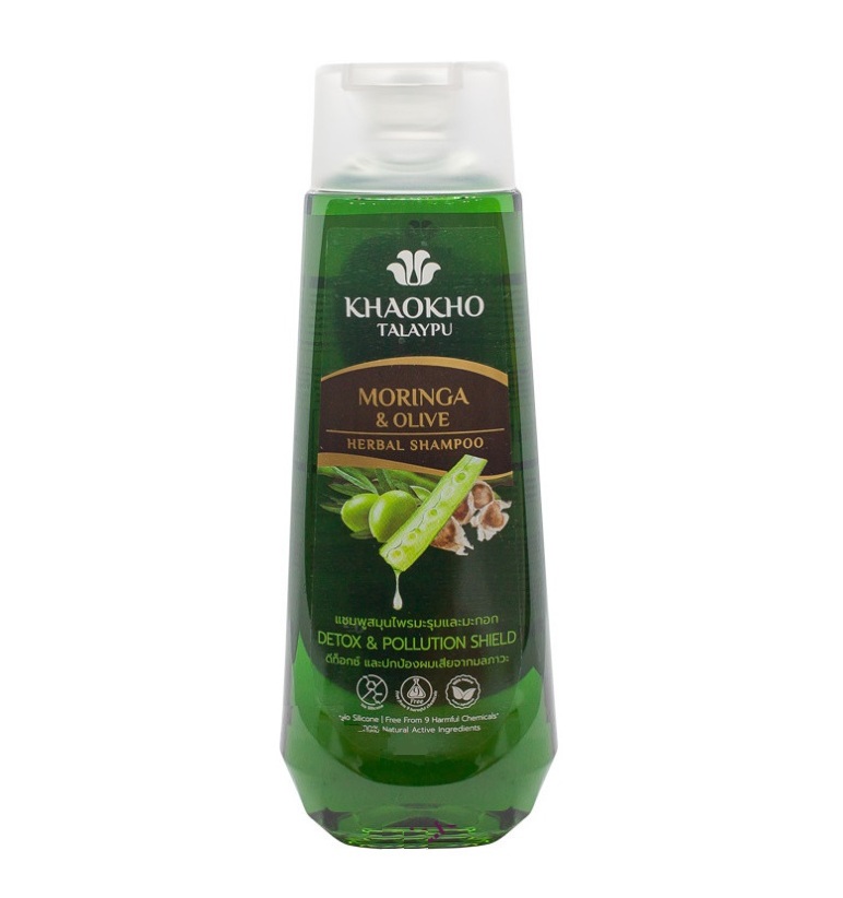 Безсульфатный шампунь с морингой и оливой 180 мл