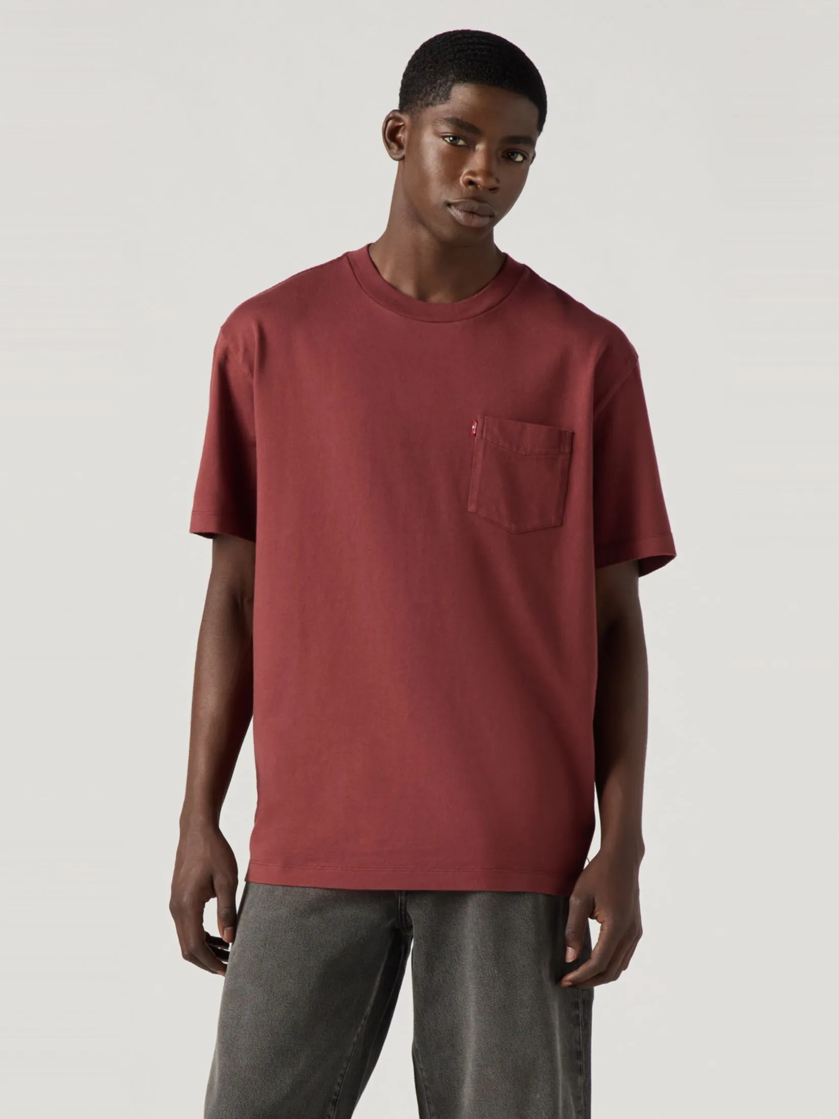 LEVI'S Men’s Pocket T-Shirt Red