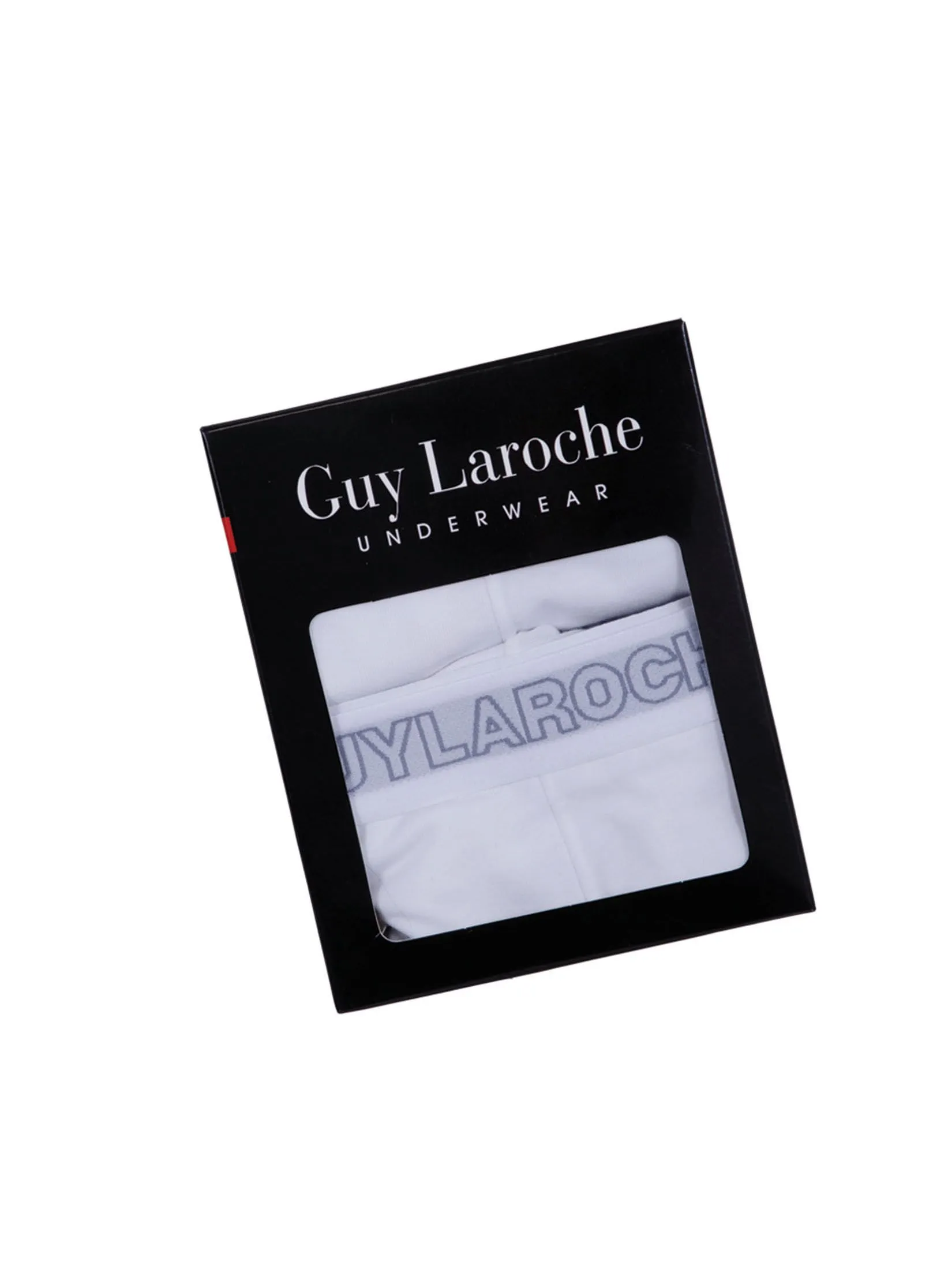 GUY LAROCHE INNERWEAR Men BRIEF Underwear PACK 2 Pcs. - White