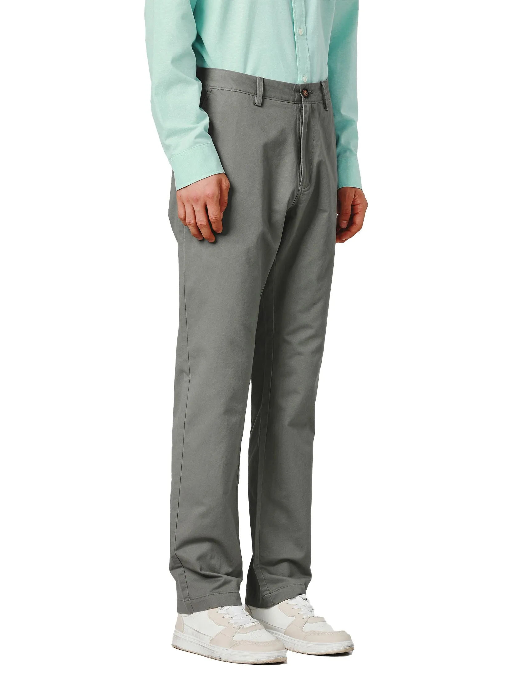 JOHN HENRY Men's Pants (Regular Fit) ESSENTIALS Grey