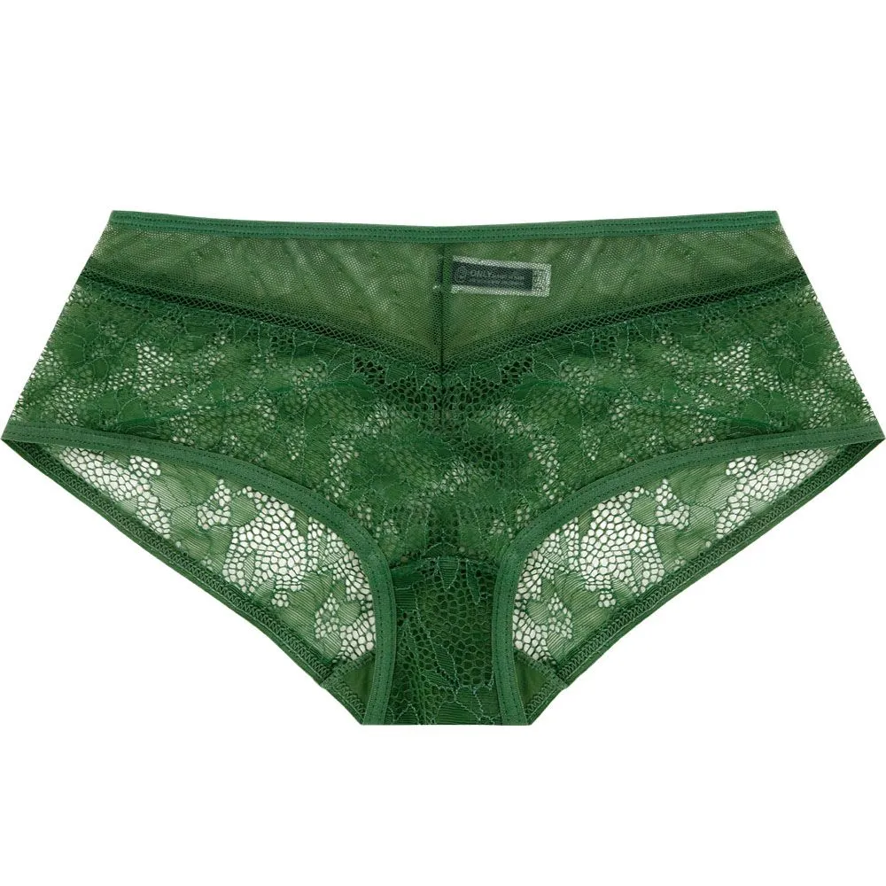 SKINN INTIMATE Green Color Lace  Panty (Made in Korea)