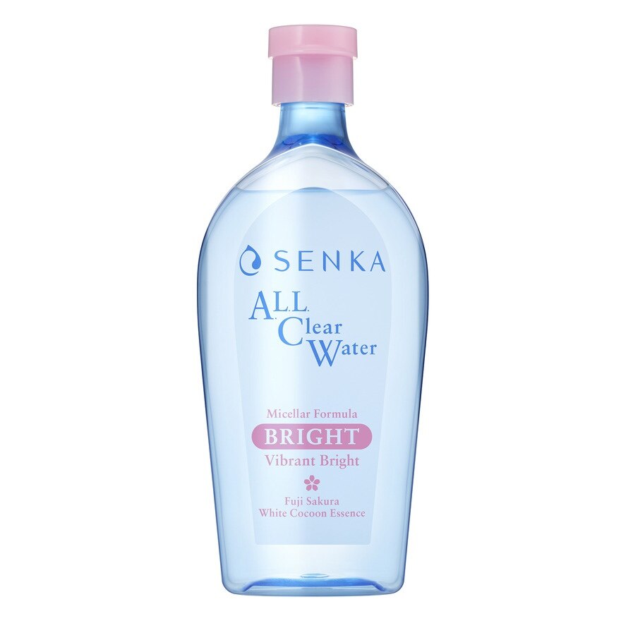 Senka A.L.L. Clear Water Micellar Formula Bright 400 Ml. - Pink