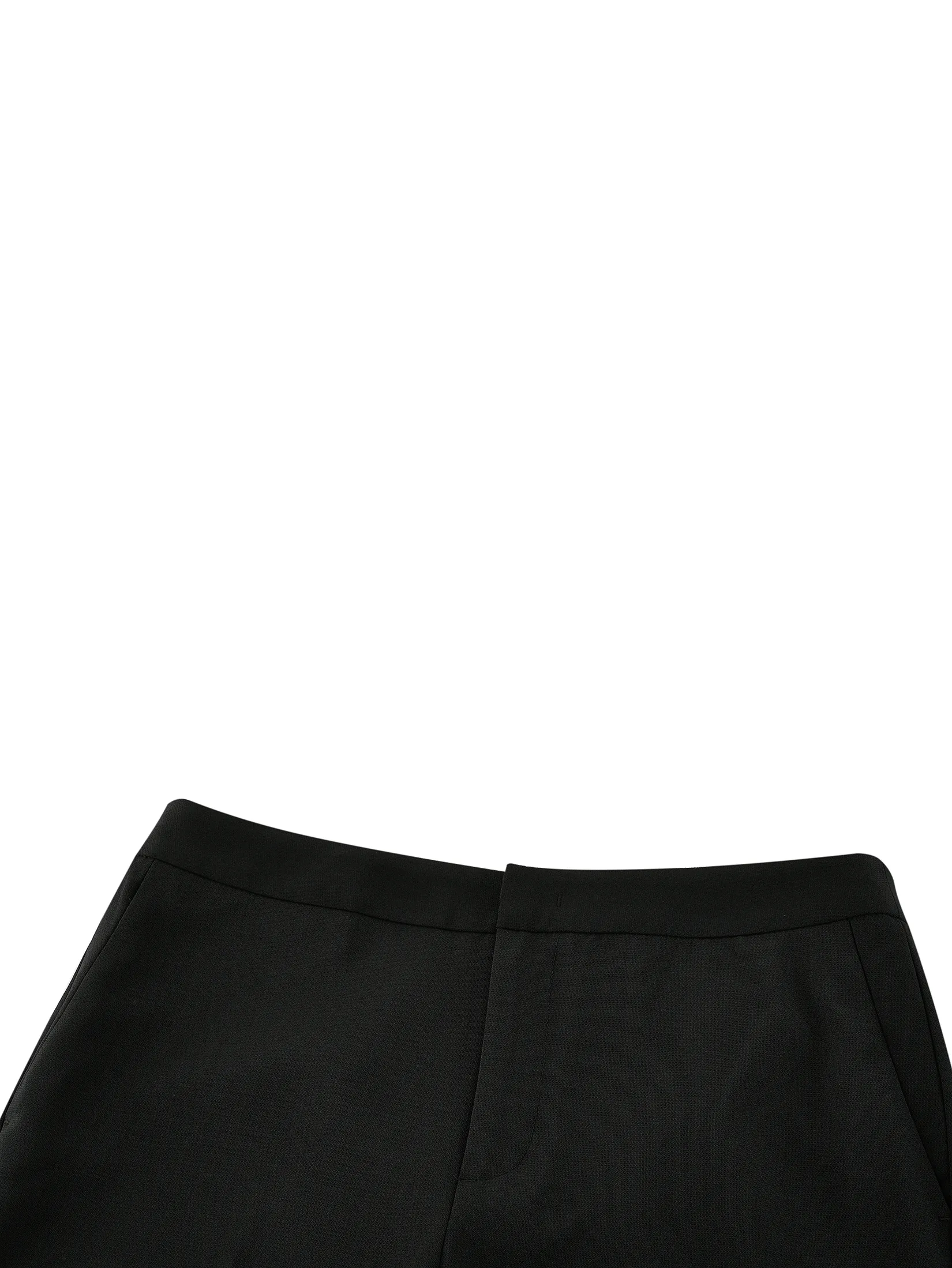 G2000 Women Clothing Cooling Multi-Way Stretch Ankle Cigarette Suit Pants Ankle Cigarette Shape - Black