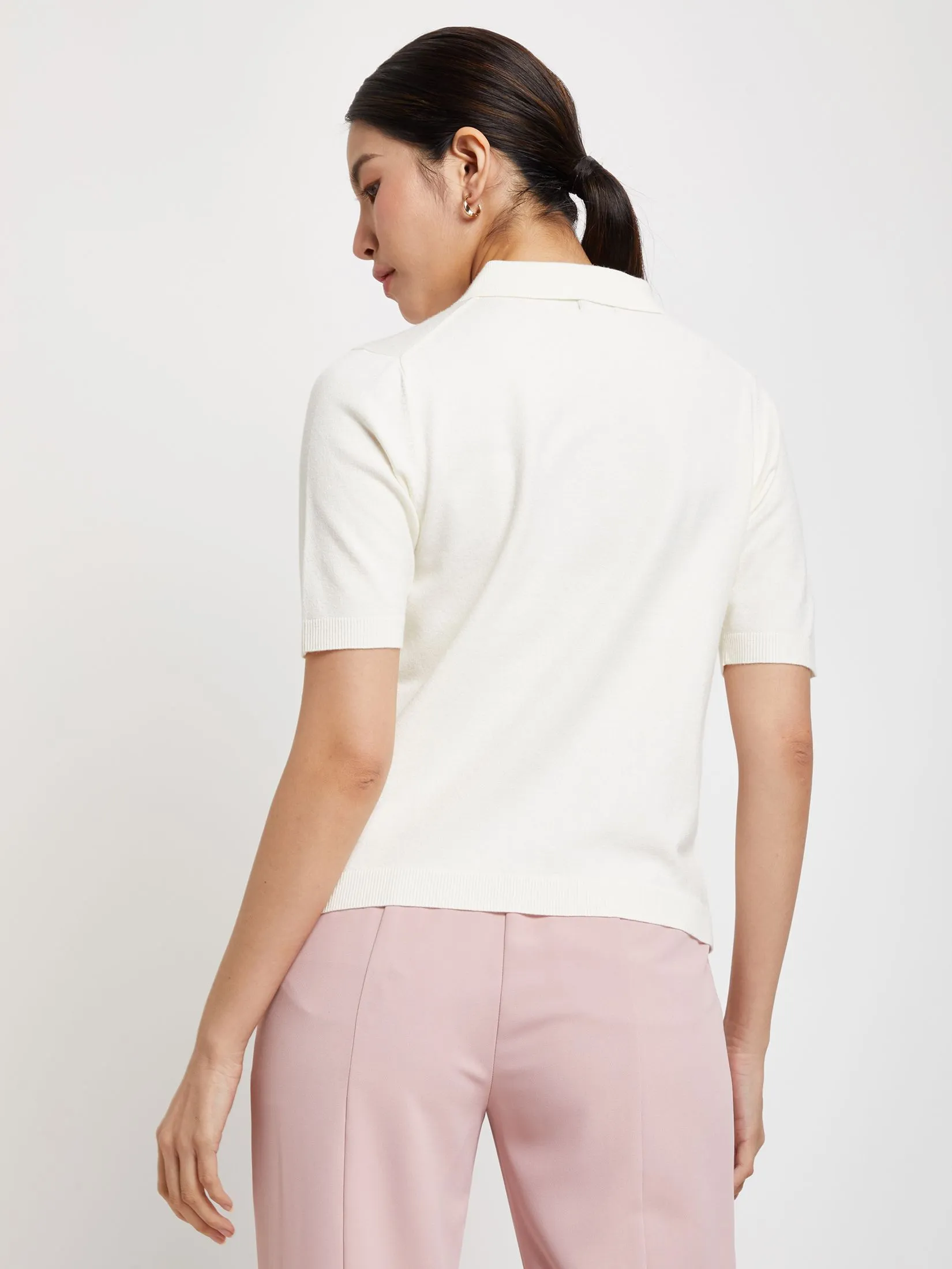 EXPRESSIONS Women Polo Shirt Short Sleeves