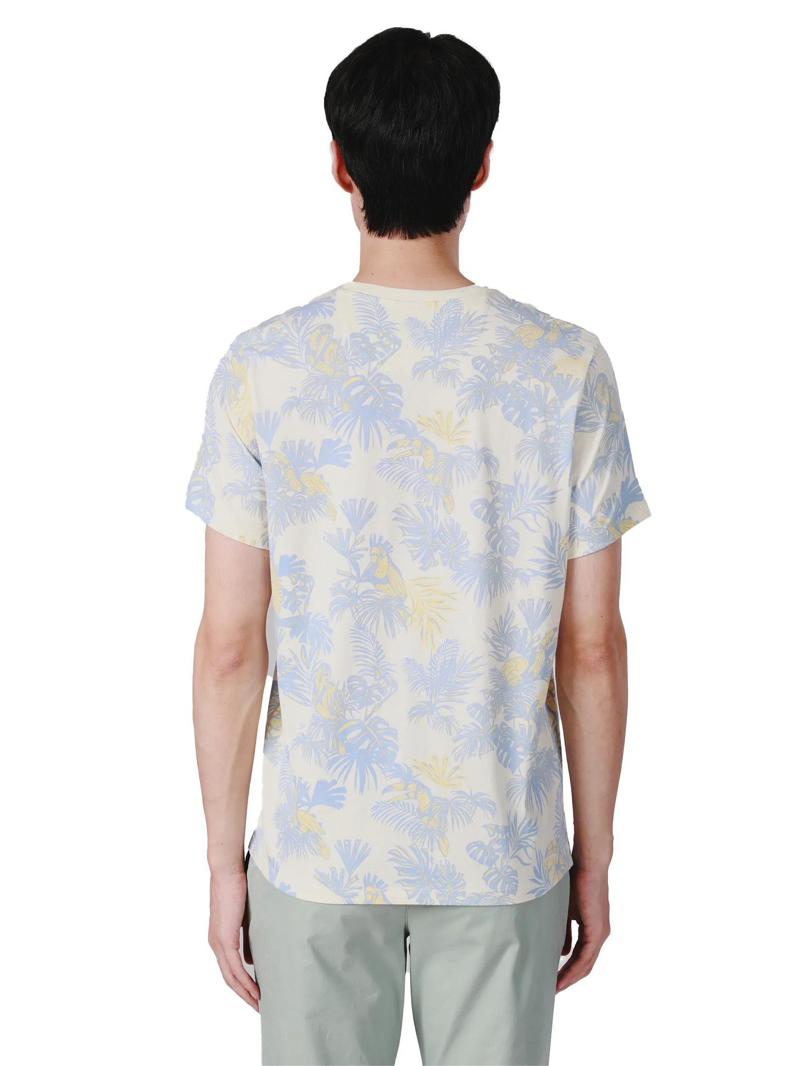JOHN HENRY Men s T-Shirts (Slim Fit) SONGKRAN FESTIVAL Beige