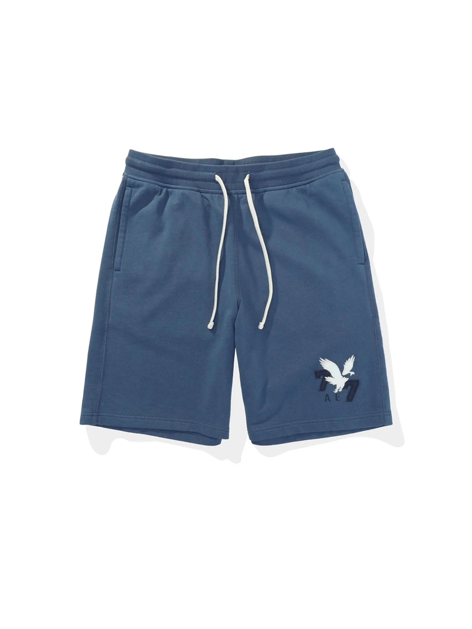 AMERICAN EAGLE MEN 7780 INTL HERITAGE SWEAT SHORT 410 NAVY Size - M