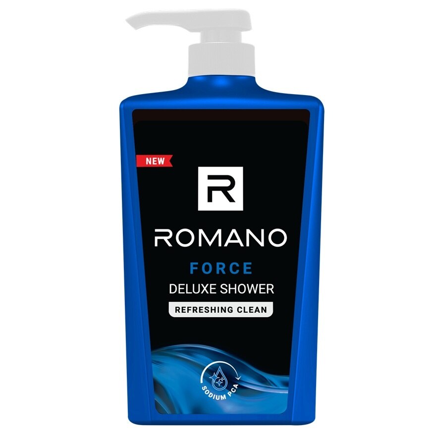 Romano Shower Force 500 G. เจลอาบน้ำ - Blue