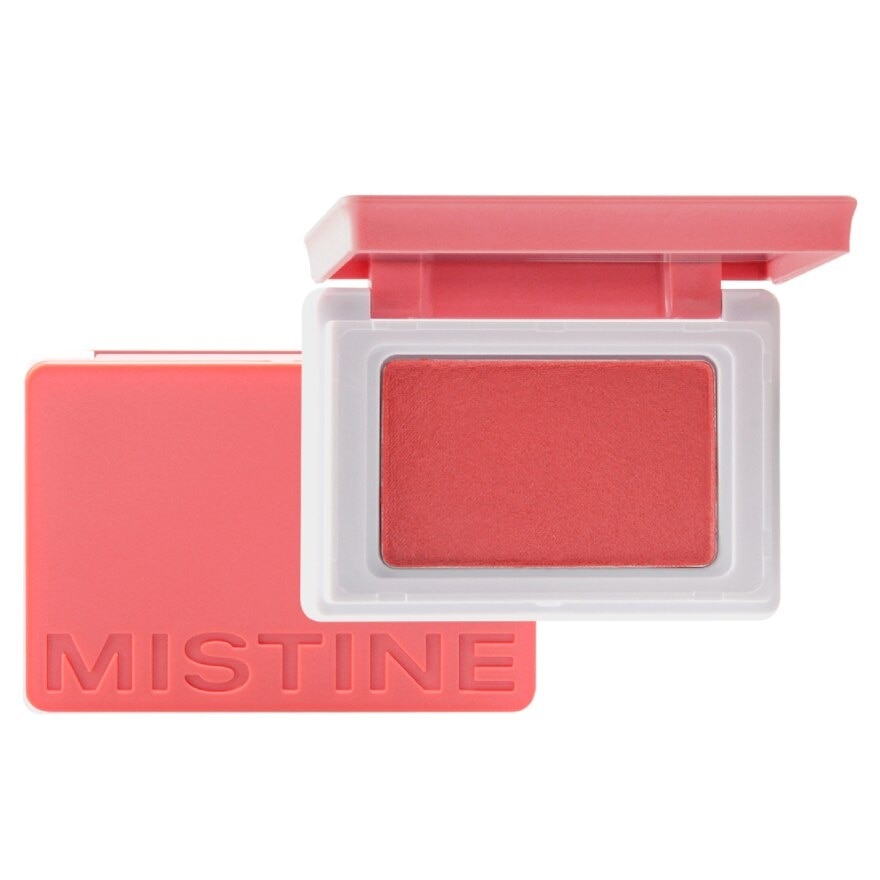1B_Mistine Swatch Me Blusher 5.5g 04 - 02 Hot Peach