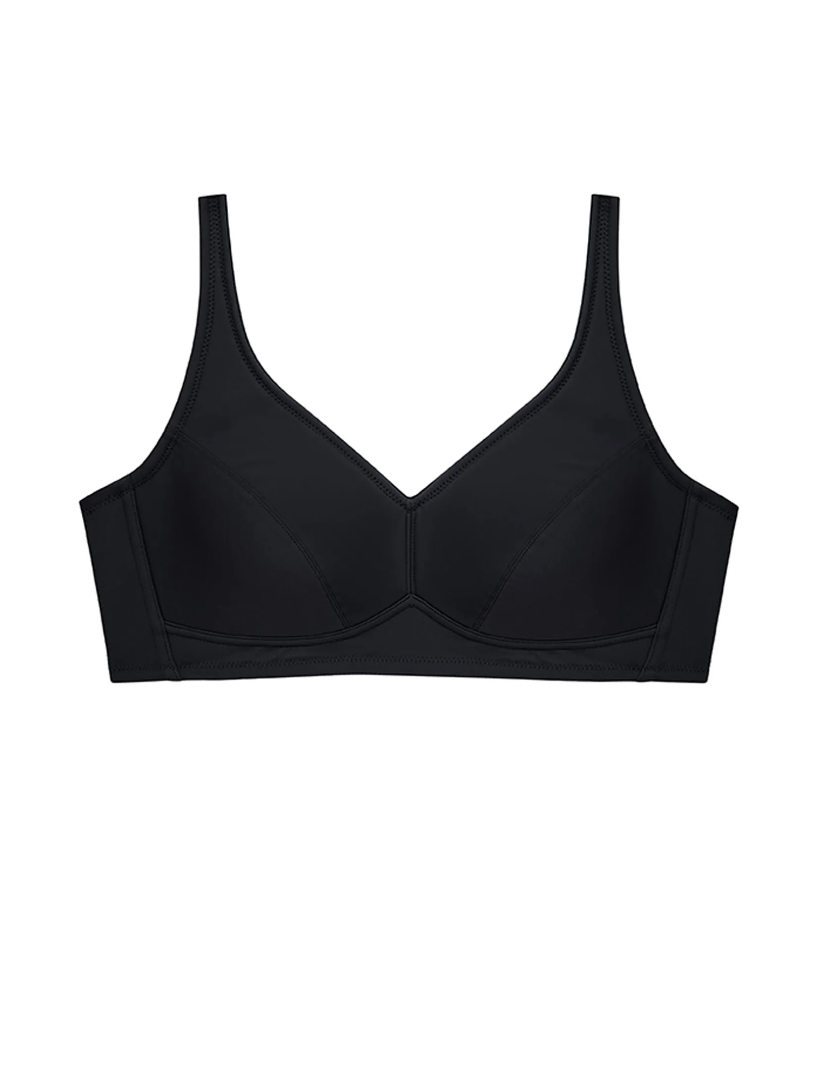 SABINA Fill Up Bra Woman Wireless Bra - Black Size - B36