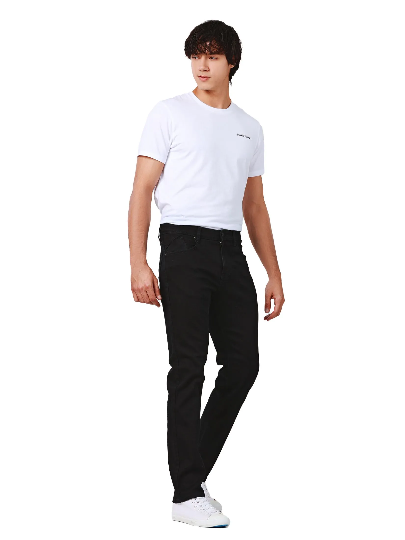 JOHN HENRY Men's Jeans (Slim Fit) DENIM Black