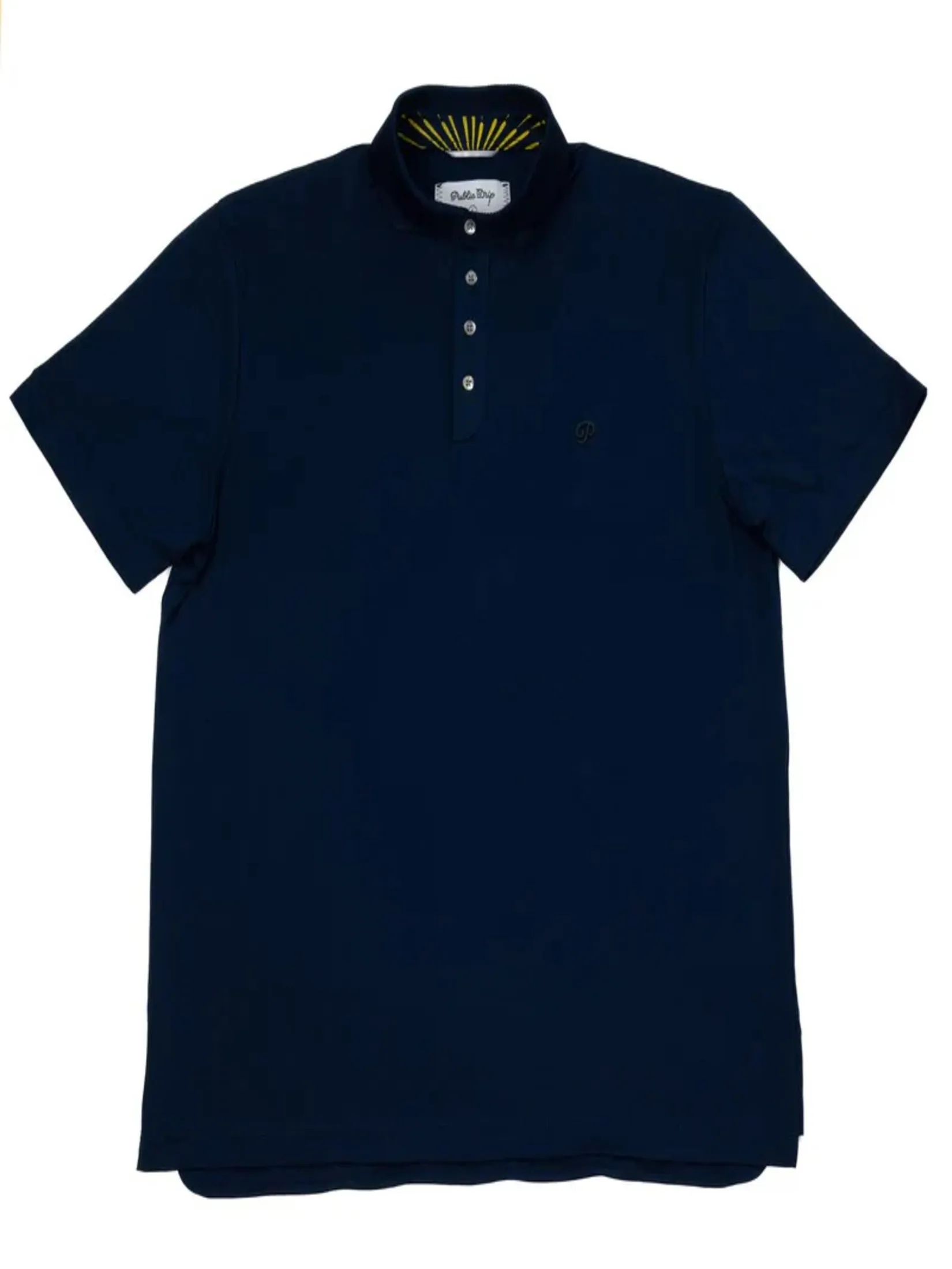 PUBLIC DRIP Men Polo Athlete Tonal Navy
