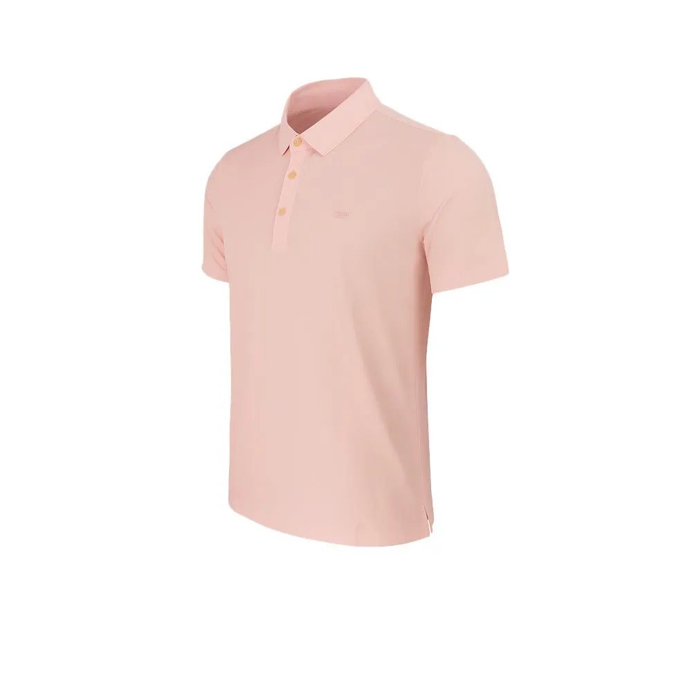 9NINE Men Golf Polo Shirt N25GOPOM06 Pink - 9N358AP986ELTH