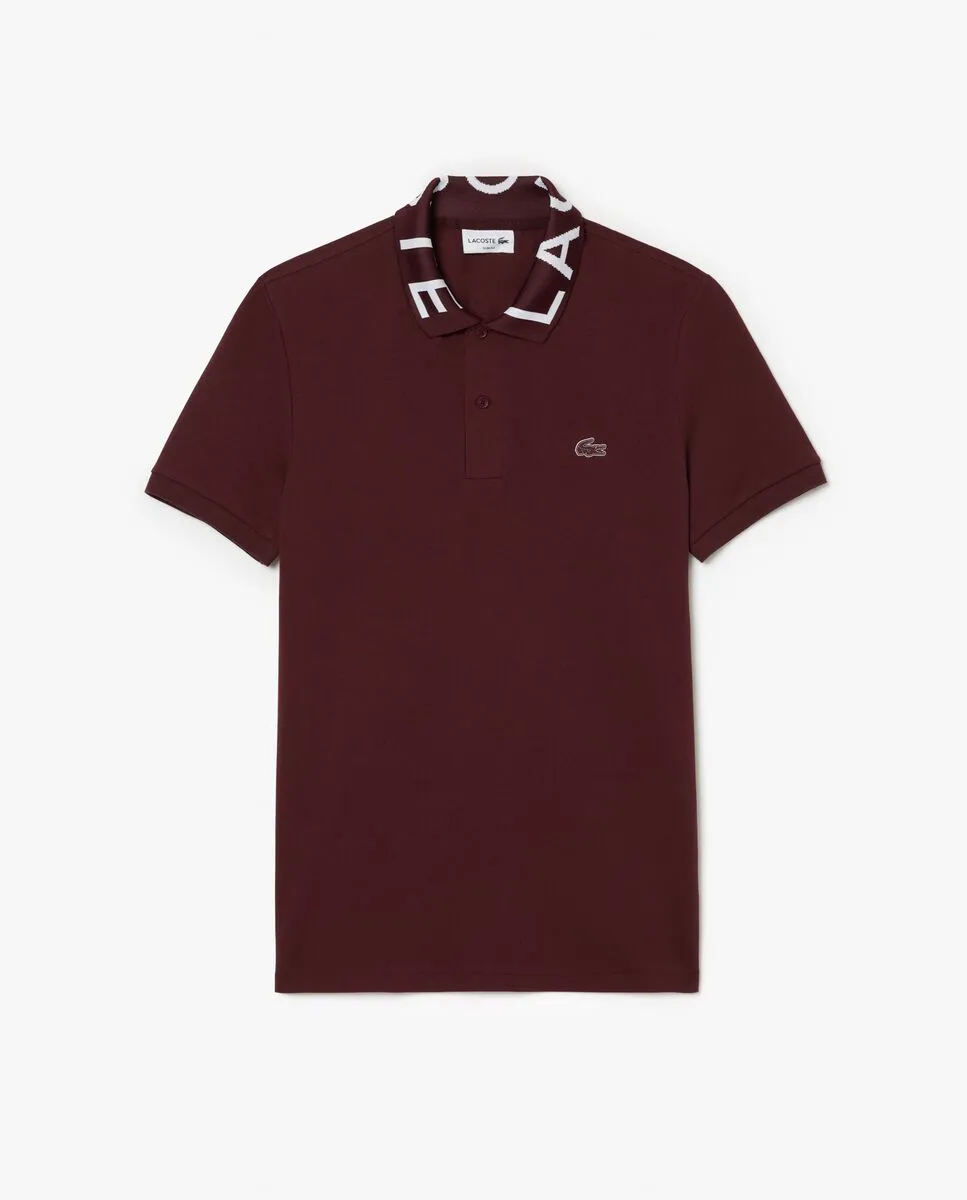 LACOSTE Slim Fit Lacoste Movement Piqu  Polo Shirt Red