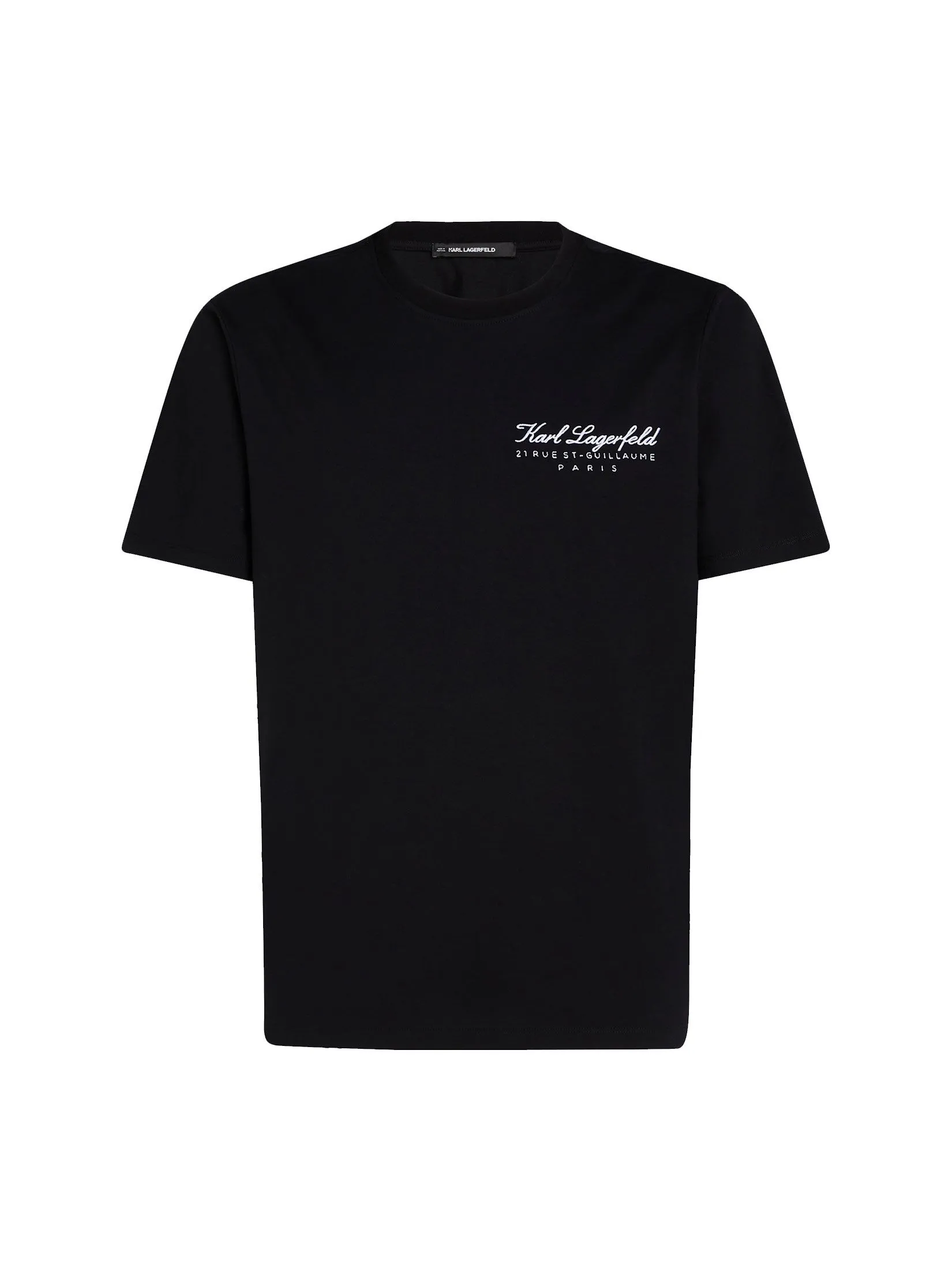 KARL LAGERFELD HOTEL KARL T-SHIRT BLACK