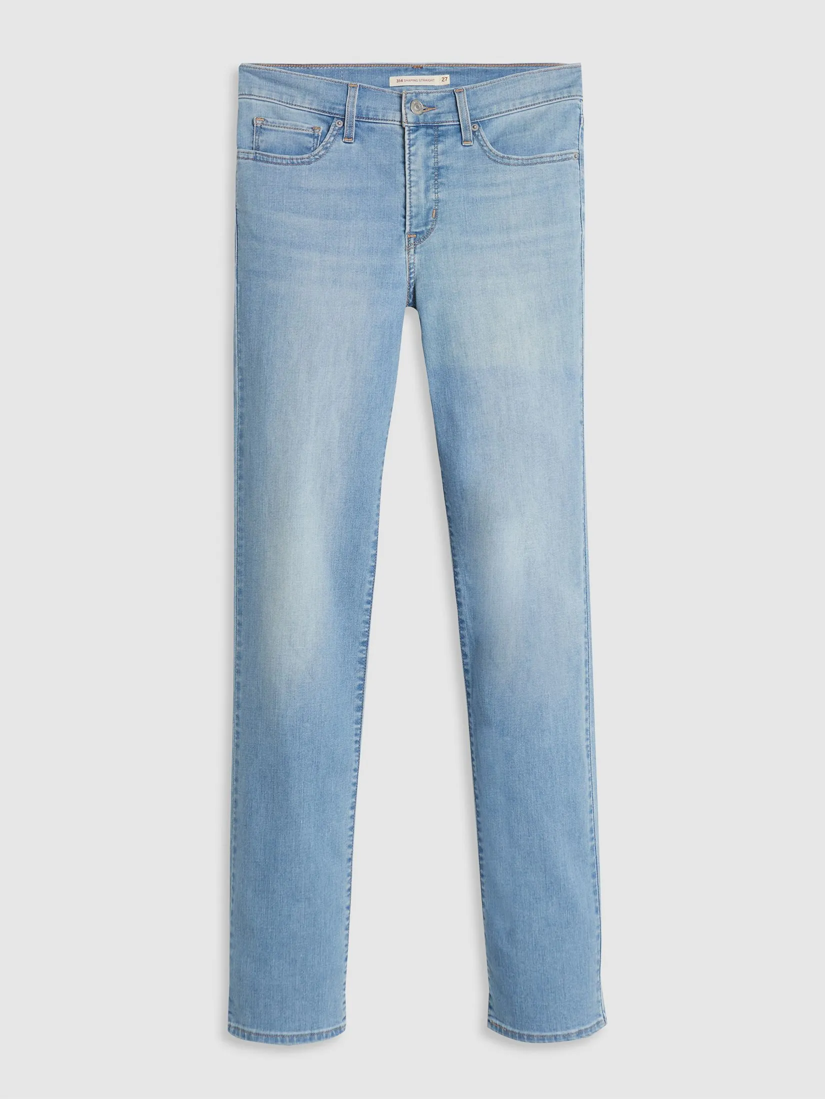 LEVI'S Women's 314 Shaping Straight Jeans Light Blue