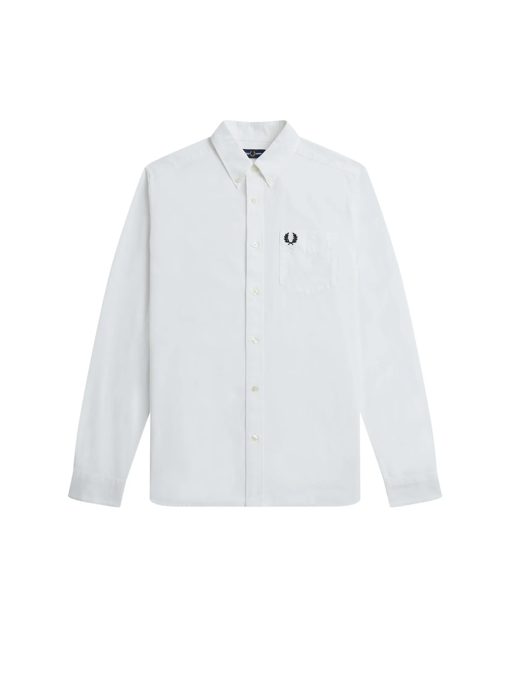 FRED PERRY Men OXFORDSHIRT White Size - M