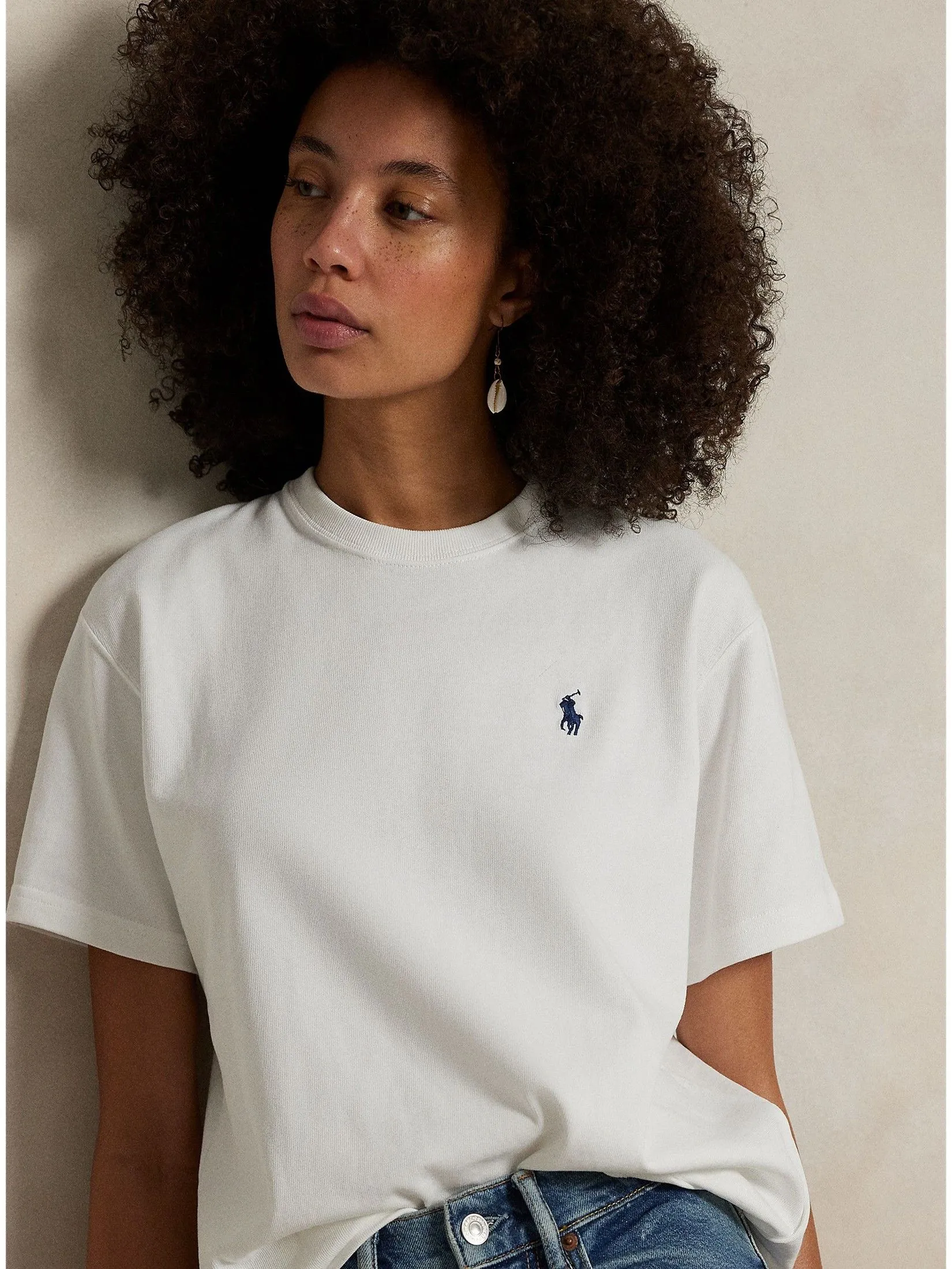 POLO RALPH LAUREN T-Shirt Women WMPOKNINCU21056 White